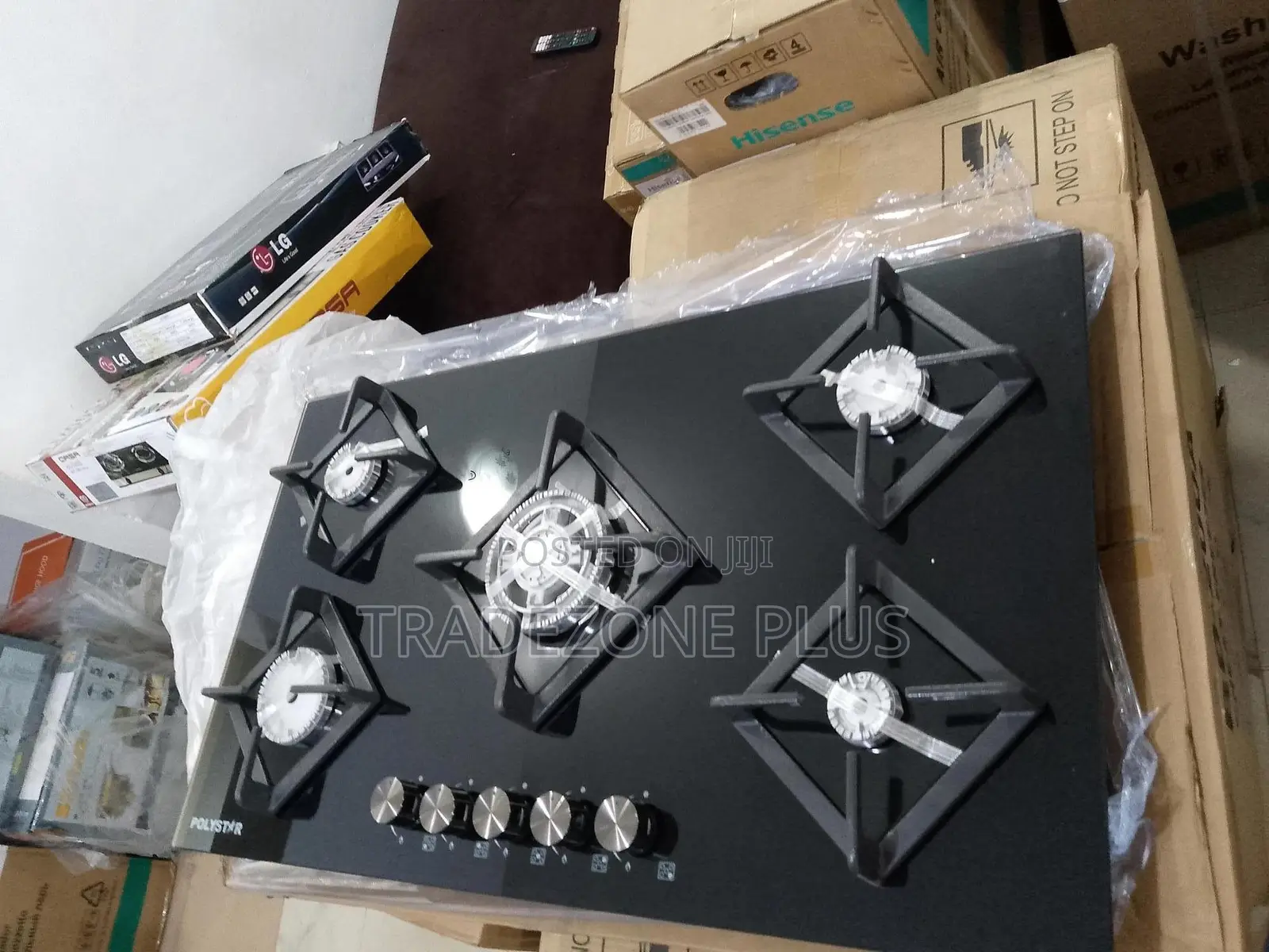 Polystar Powerflame 5-Burner Gas Hob