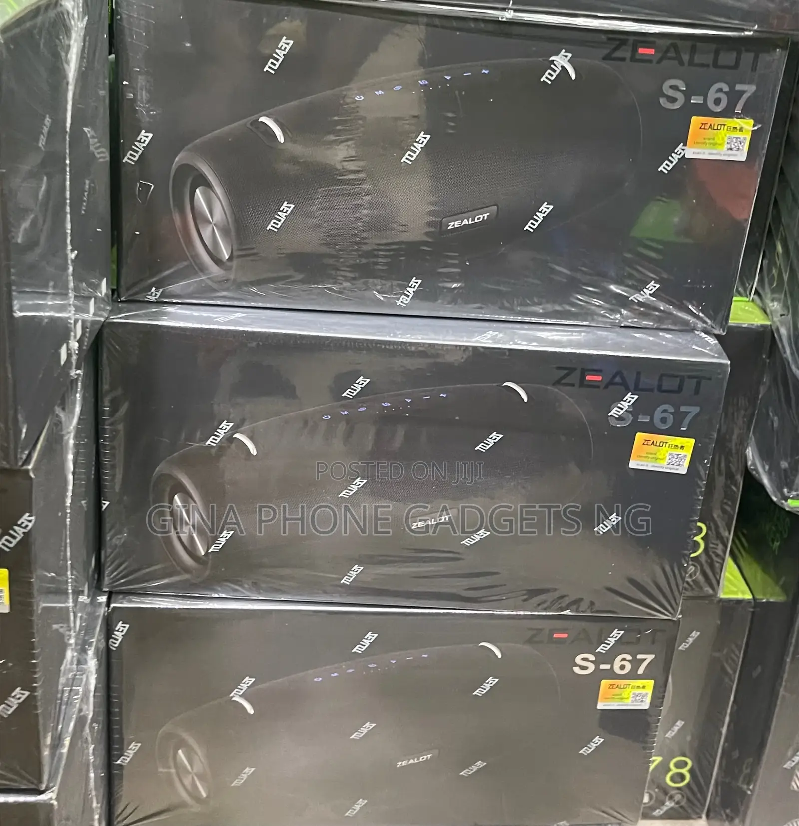 Speaker (Original Zealot S67 – Mega Bass, Long Battery Life