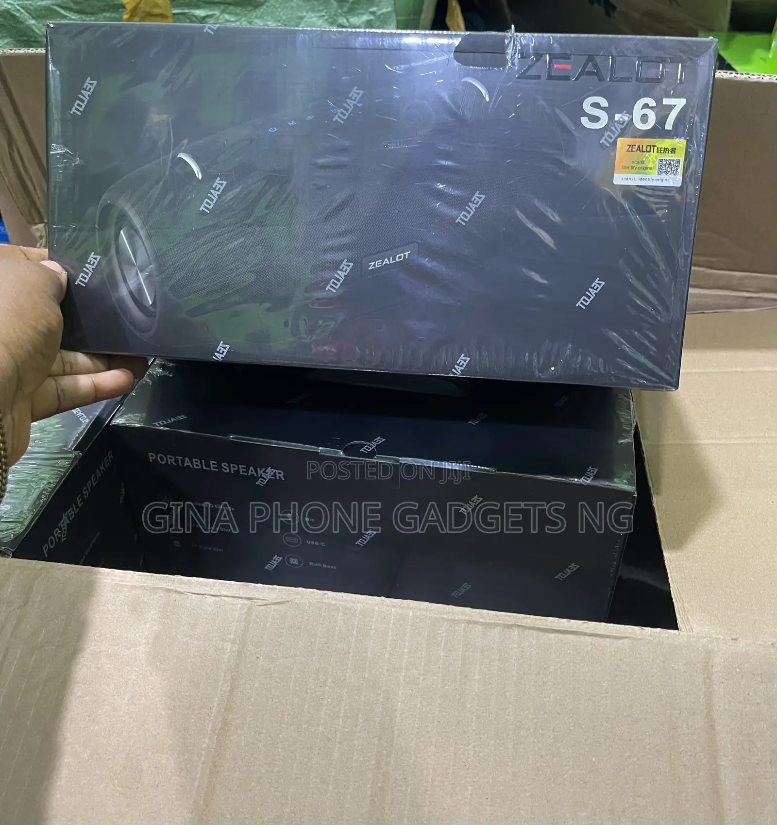 Speaker (Original Zealot S67 – Mega Bass, Long Battery Life