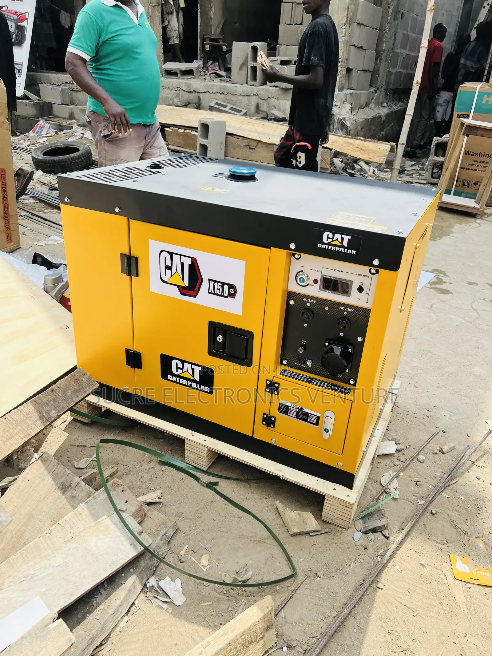 Brand New and Original 13/13.5kva Caterpillar Generator Available