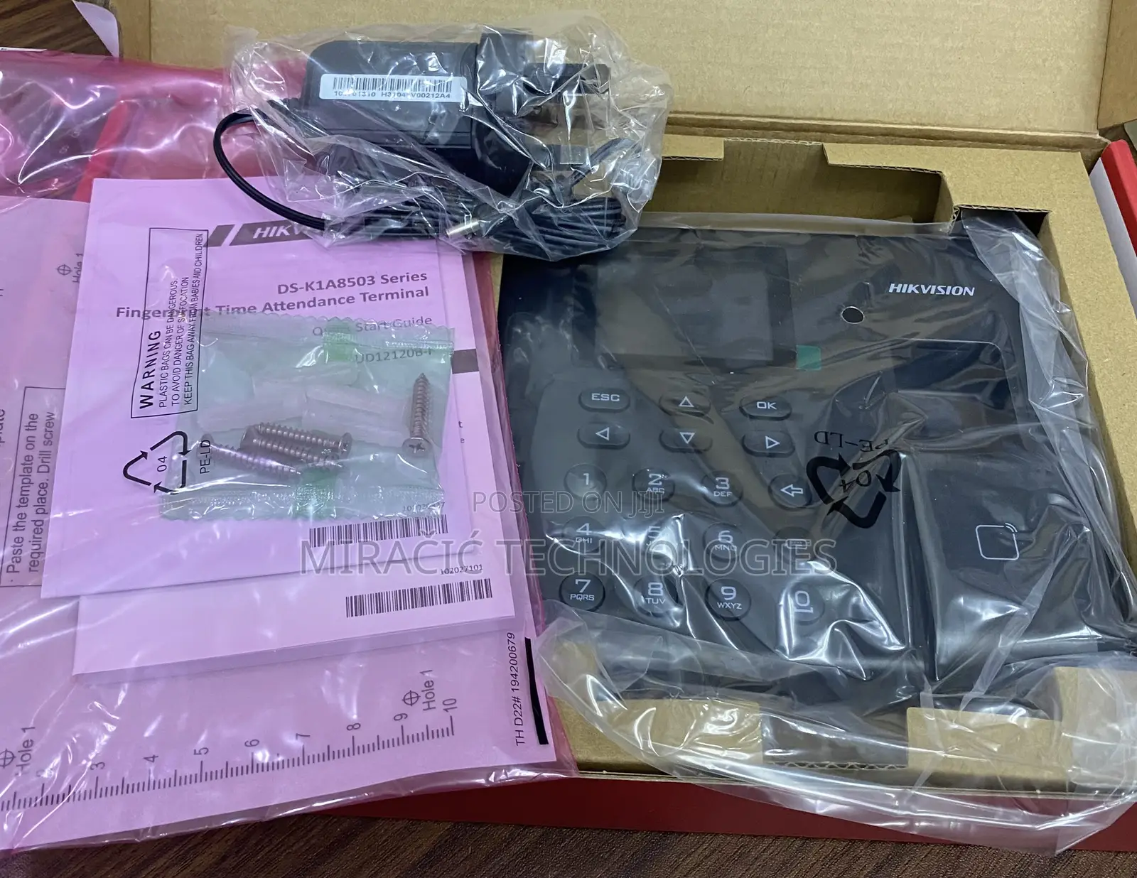Hikvision Fingerprint Time Attendance Terminal