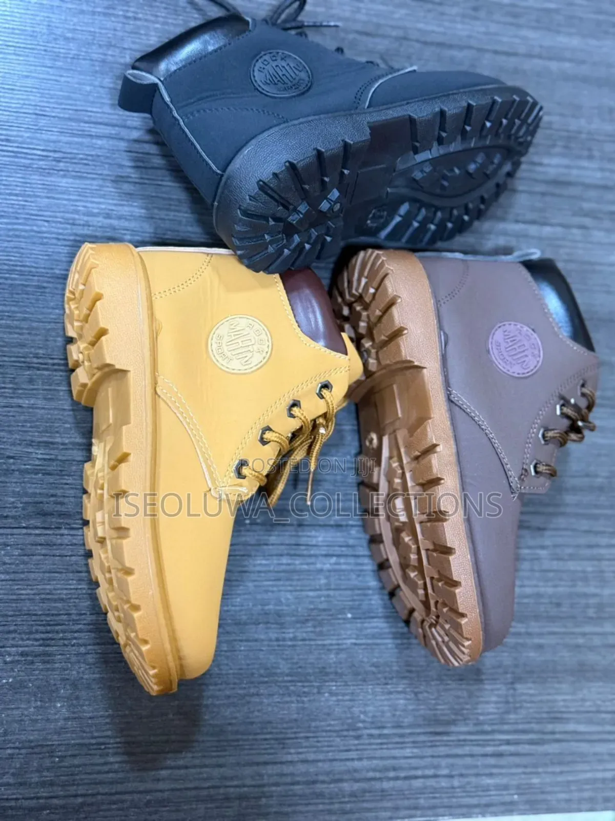 Durable Lace-up Ankle Boots For Children