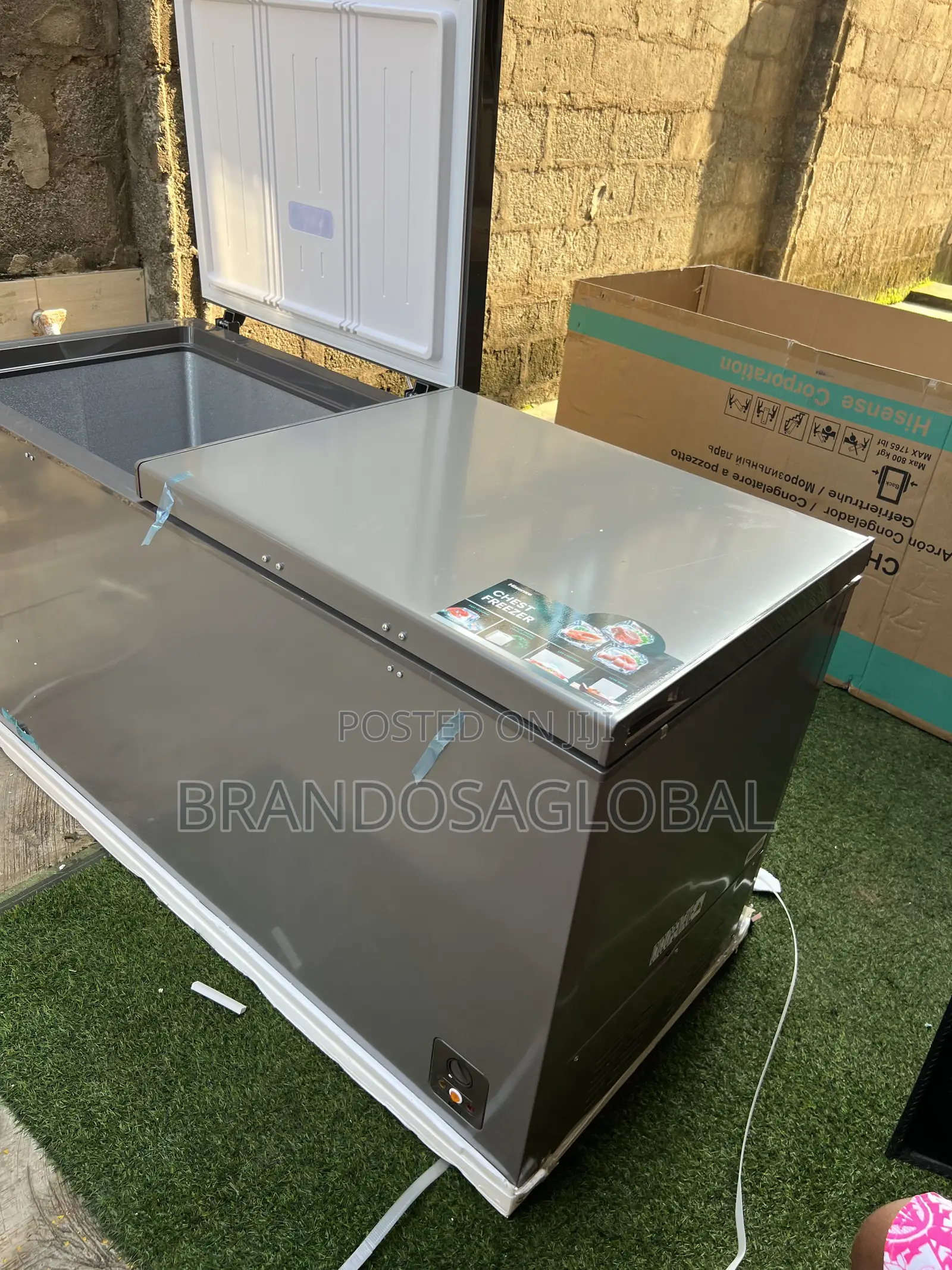 Hisense FRZ Fc 66dd 500l Silver Freezer Extra Spacious
