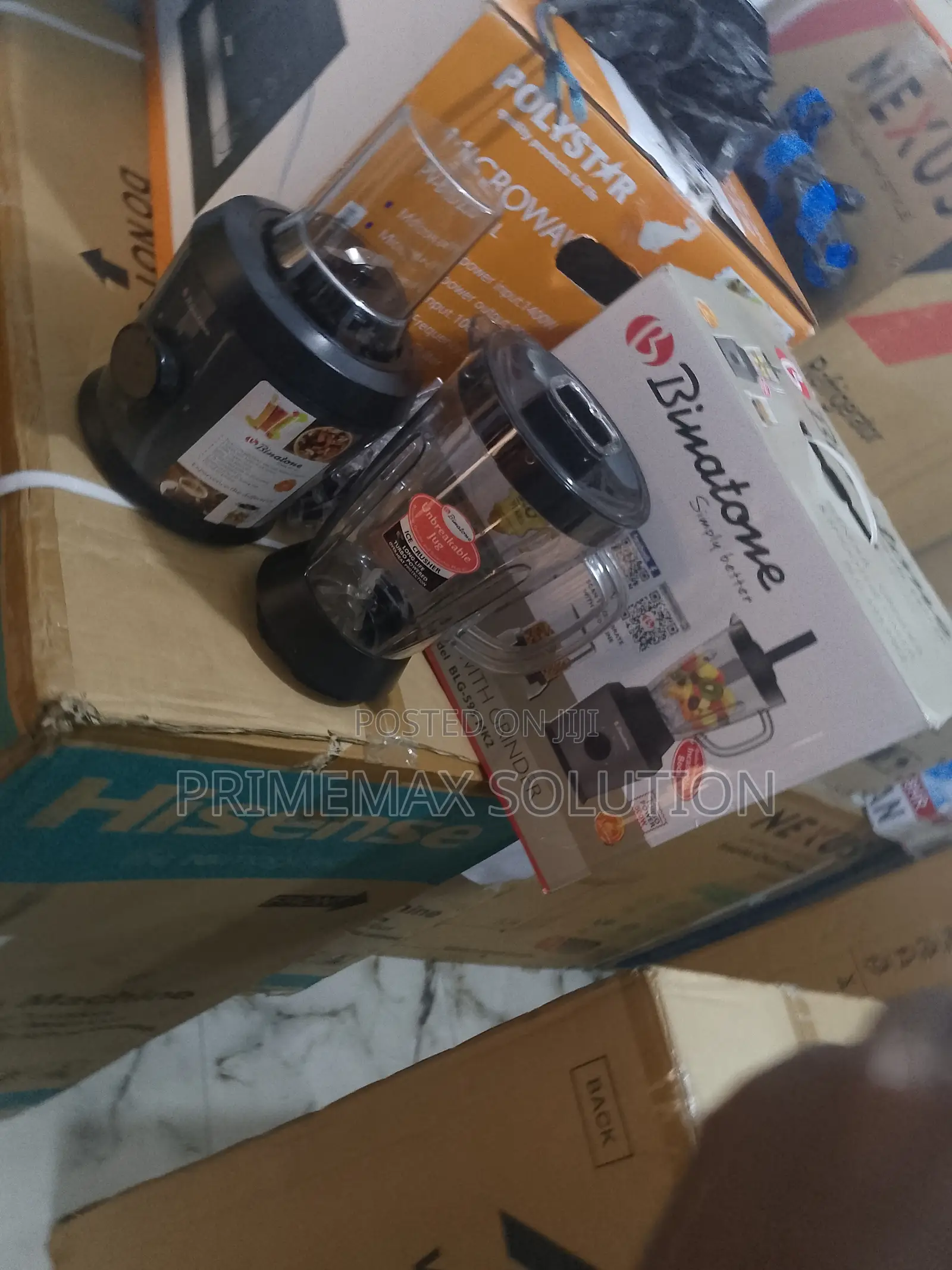 Binatone BLG-595mk2 – 600w 1.5l Blender and Grinder Combo