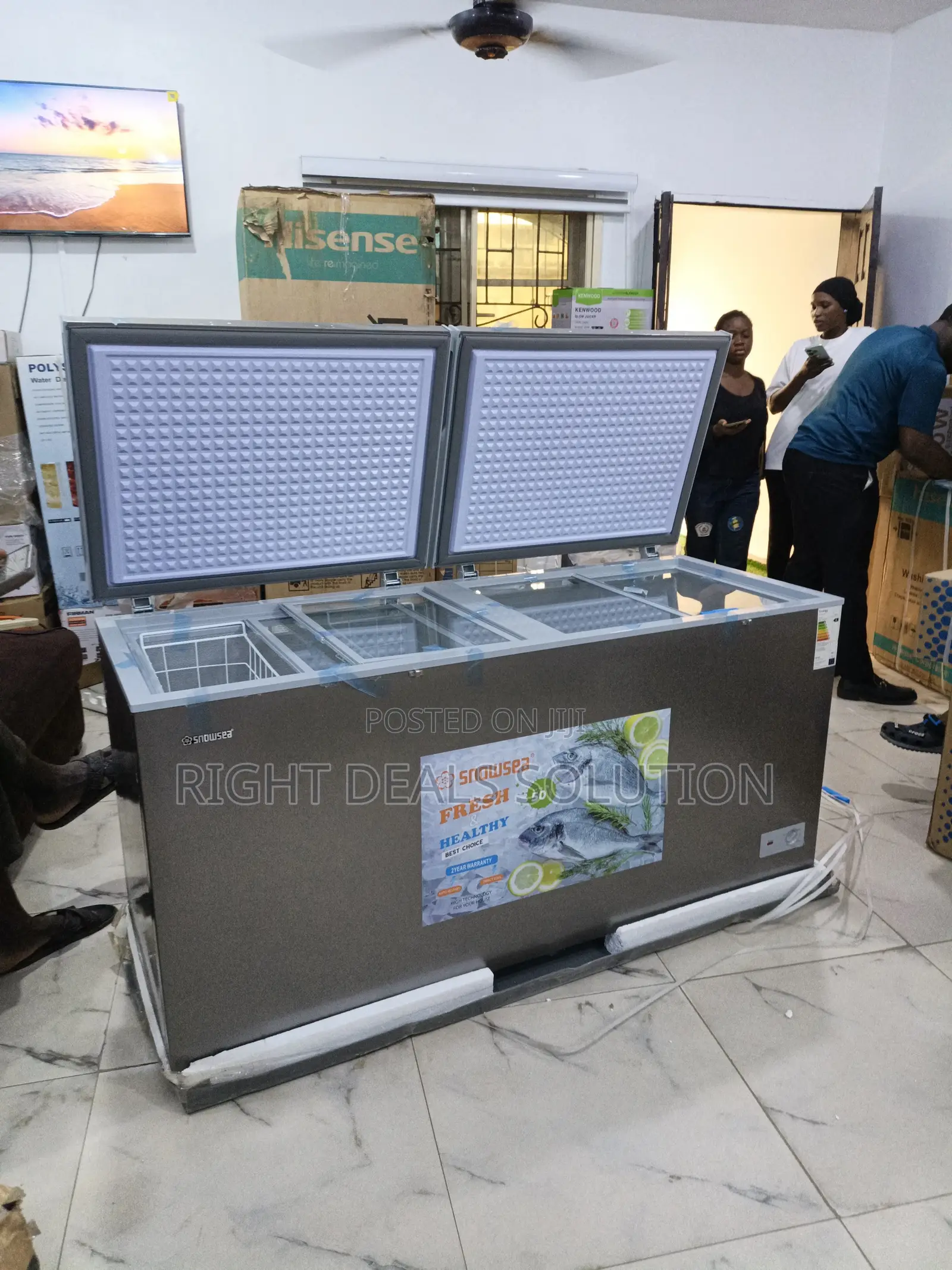 Snowsea Bd-700 700l Arctic Blast Chest Freezer