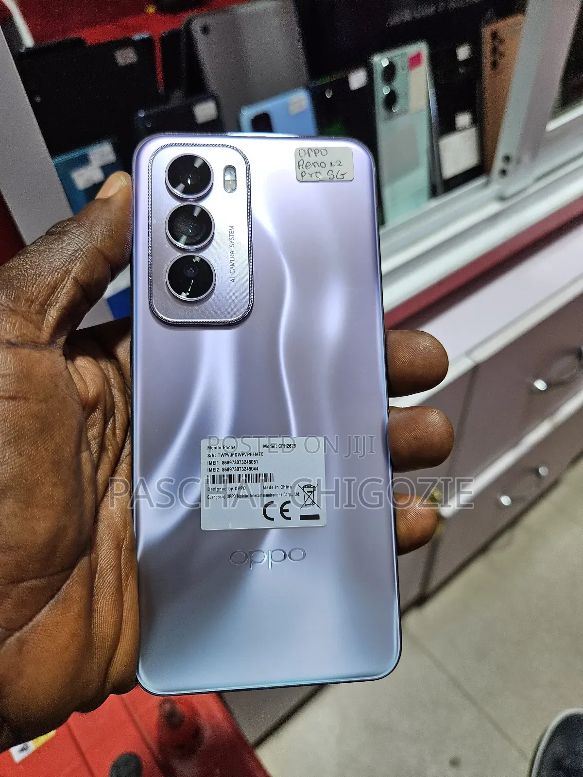 New Oppo Reno12 Pro 5G 256 GB Pink
