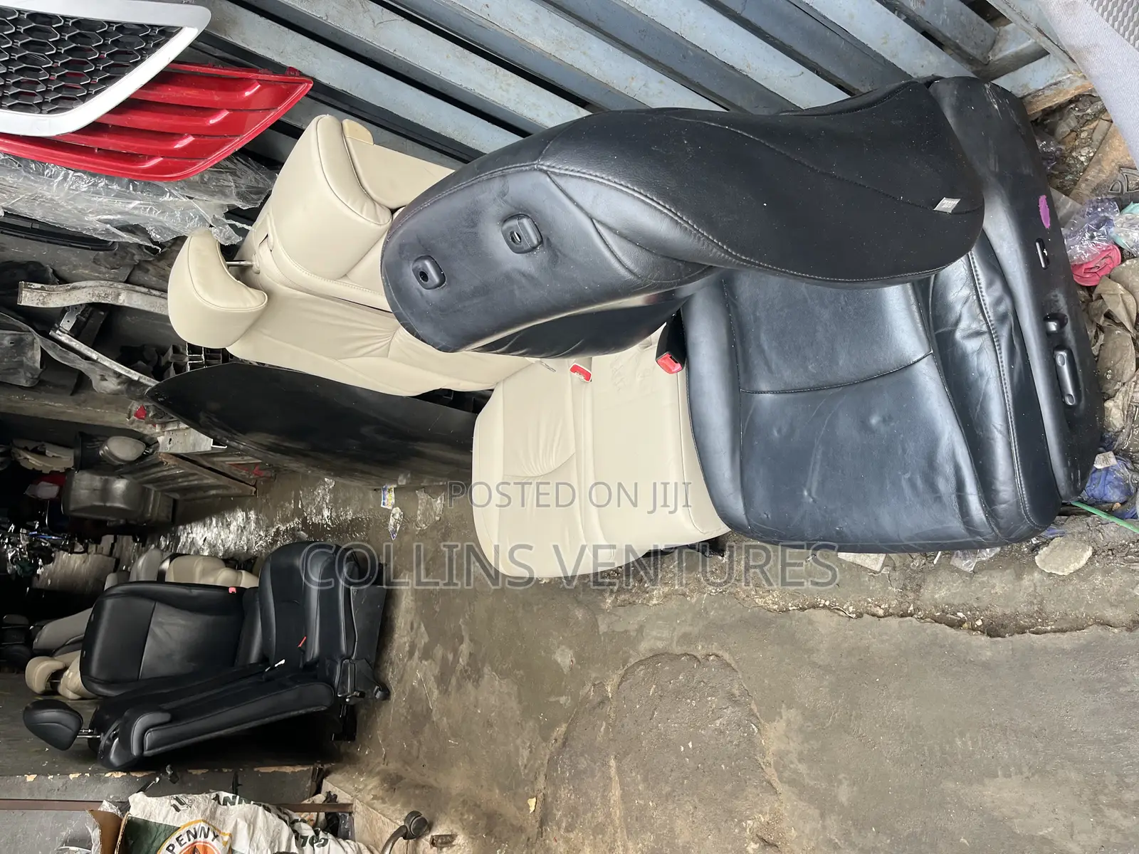 Complete Seat Toyota Highlander 2008-12 Available Black