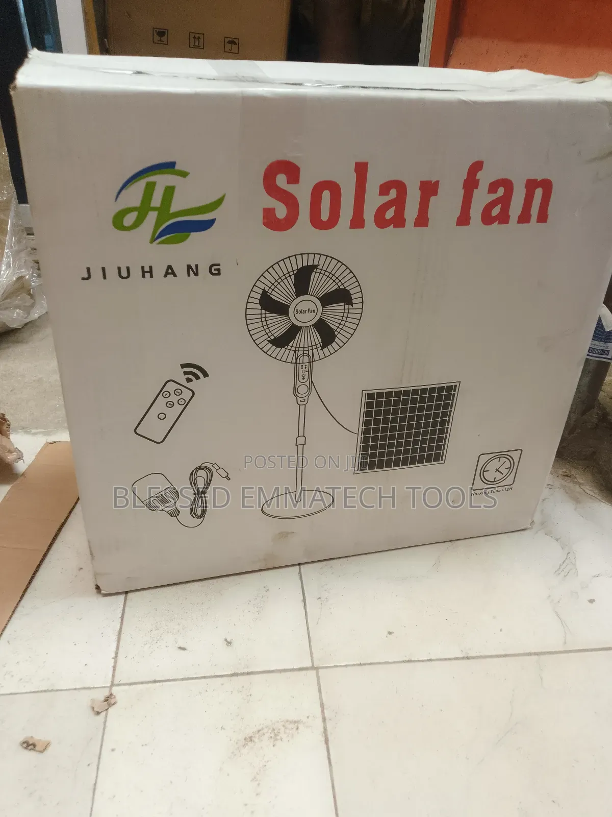 Ptz Solar Fan