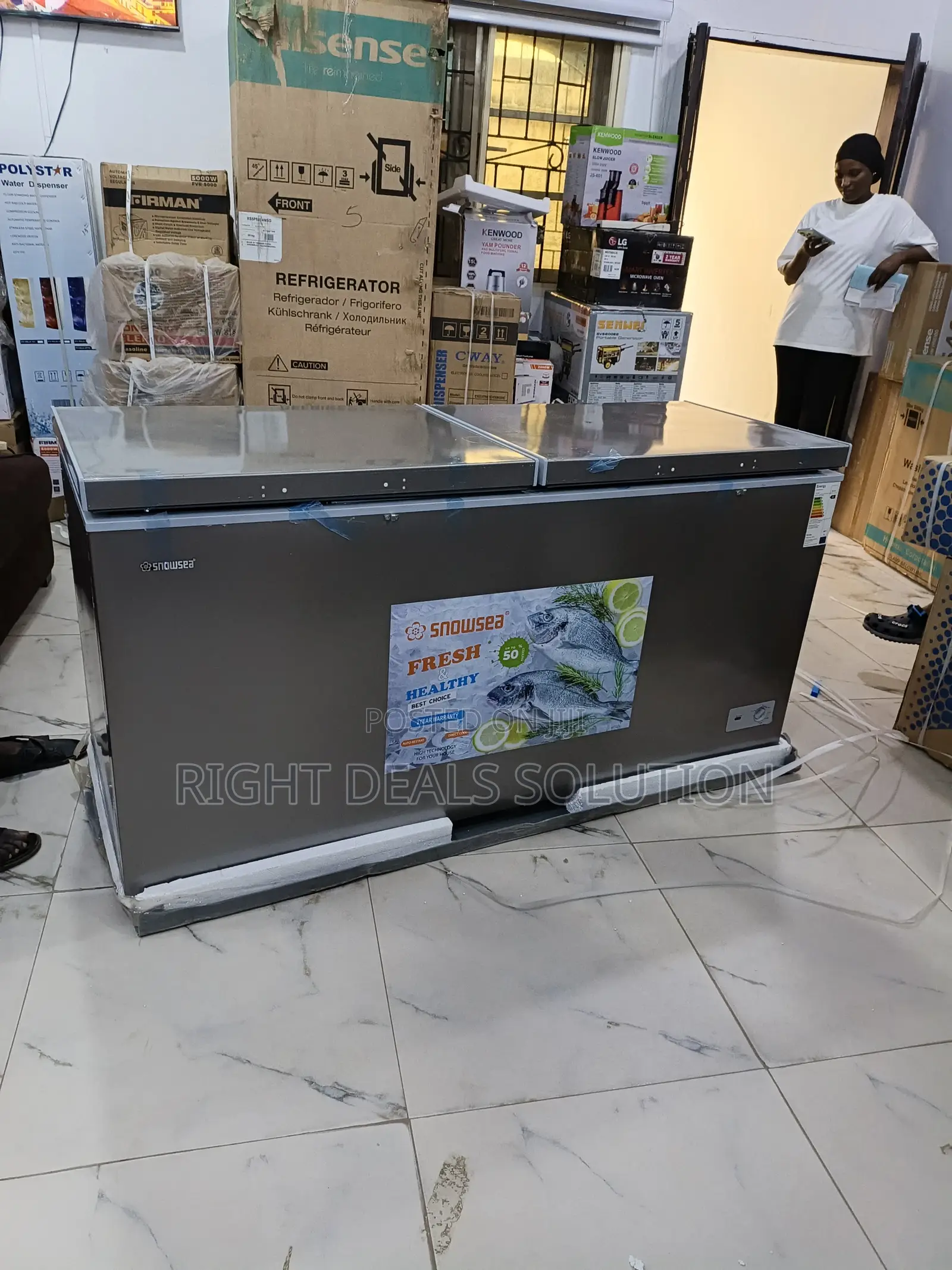 Bd-700 Snowsea Frostgiant 700l Chest Freezer