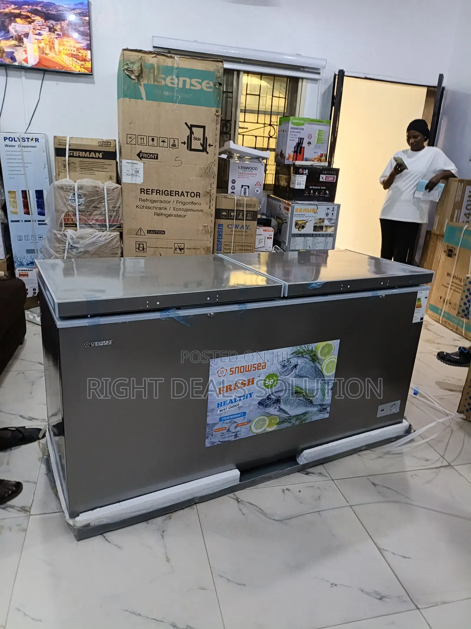 Bd-700 Snowsea Frostgiant 700l Chest Freezer
