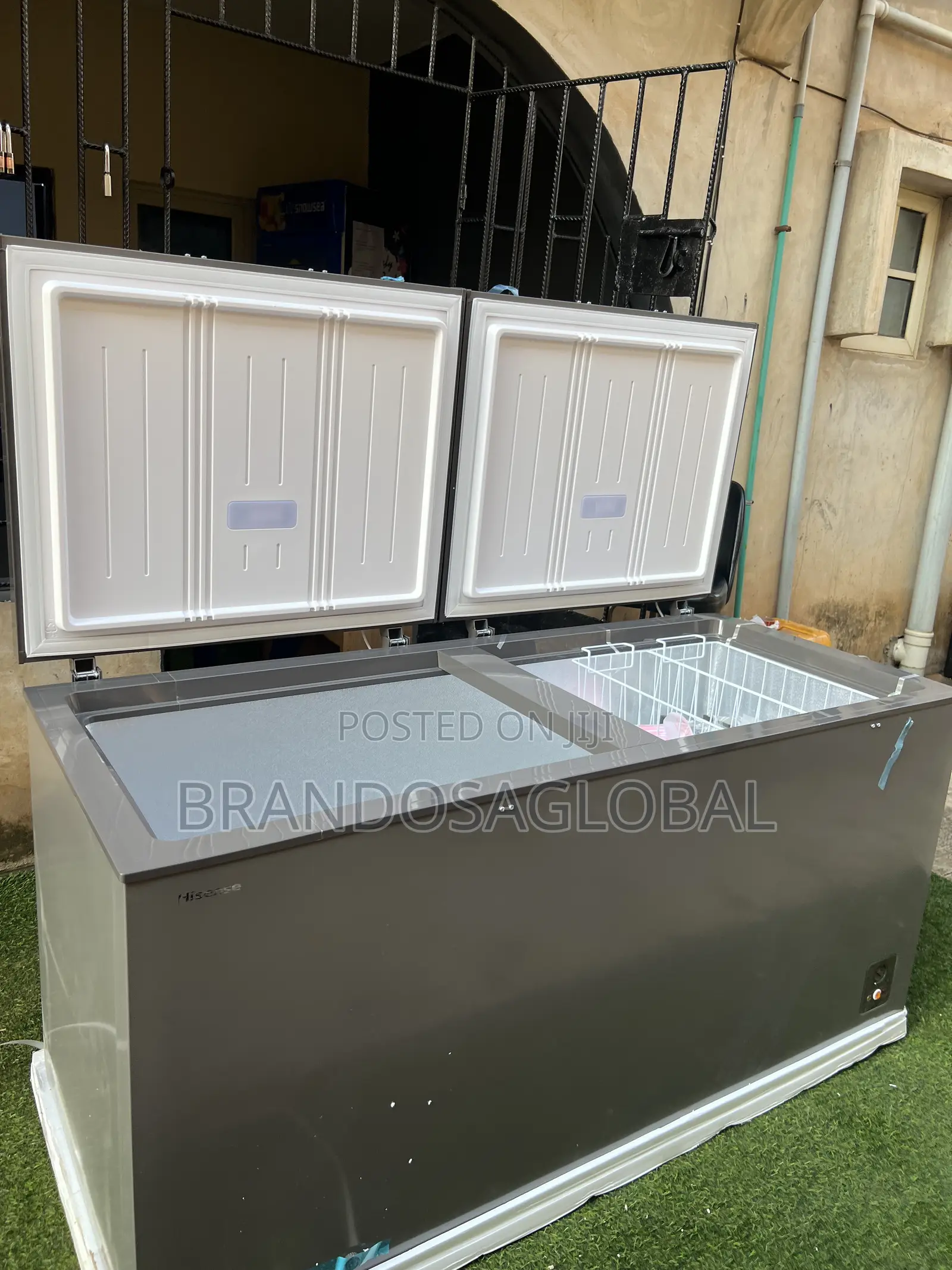 Hisense 500l Silver Freezer FRZ Fc 66dd Strong Energy Saving