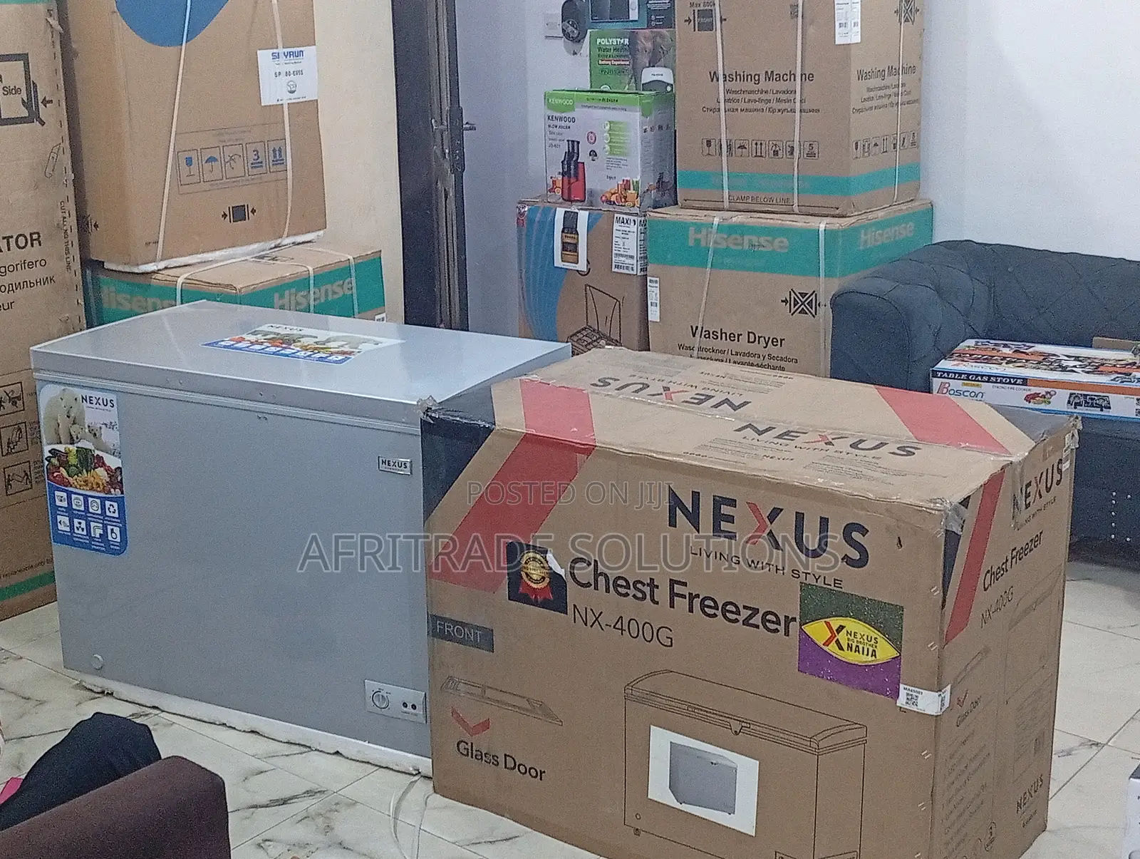 Nexus 320l Heavy-Duty Chest Freezer