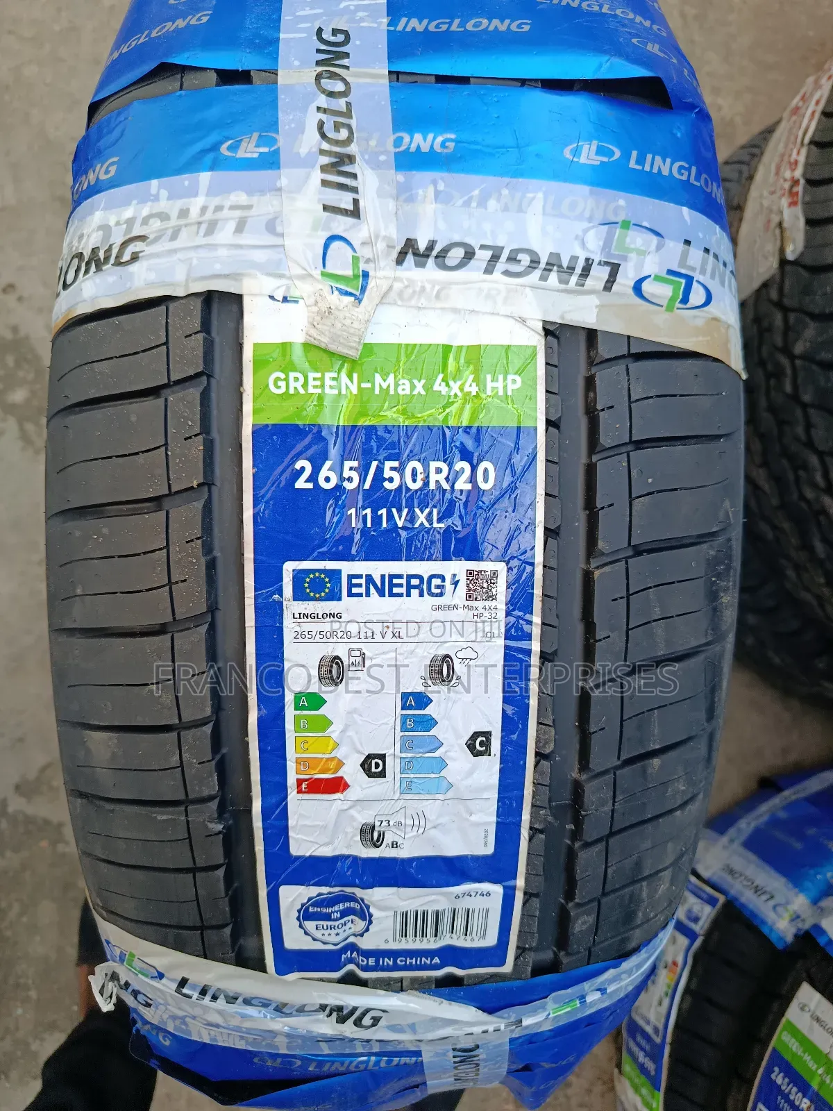 265/50r20 Linglong Xl