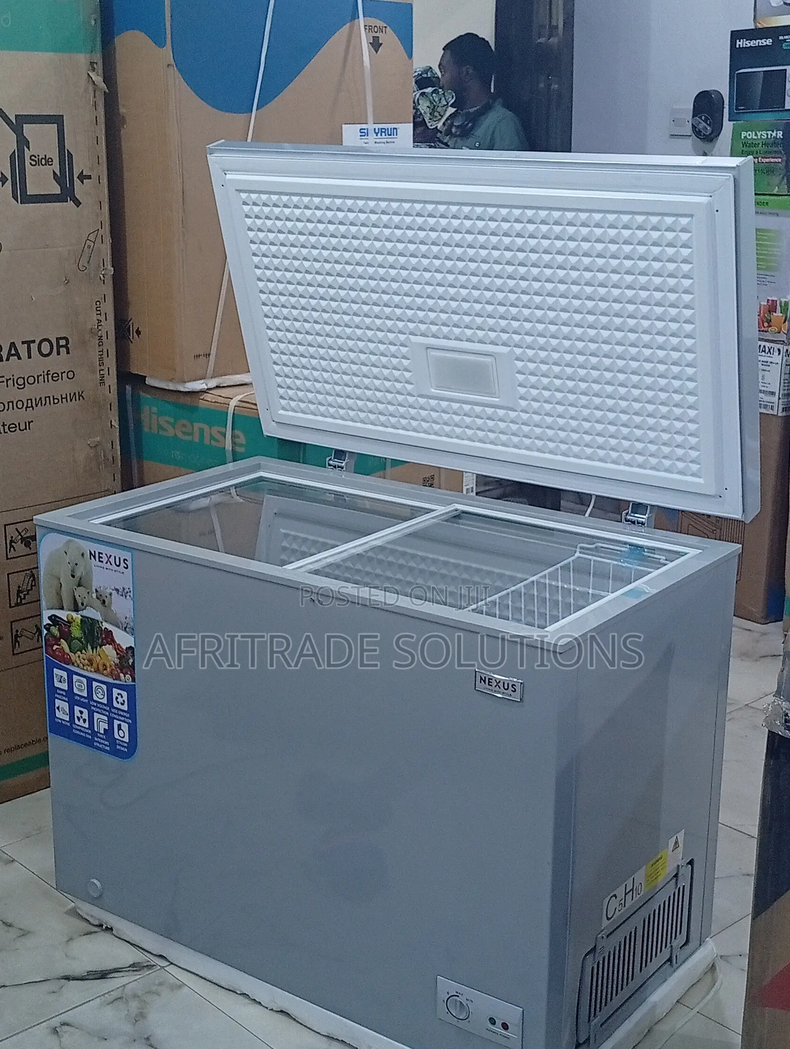 Nexus 320l Wide Chest Freezer
