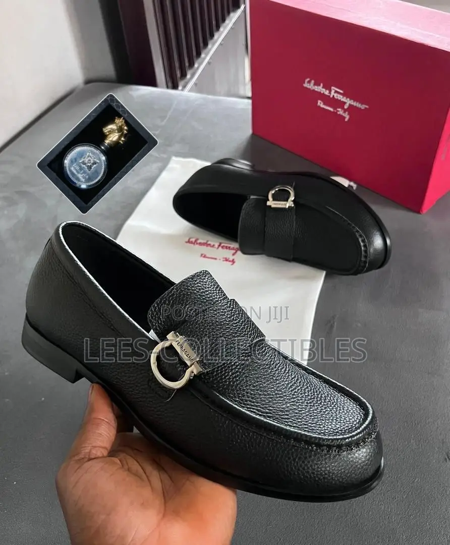 Best Quality Salvatore Ferragamo Leather Cooperate Shoes