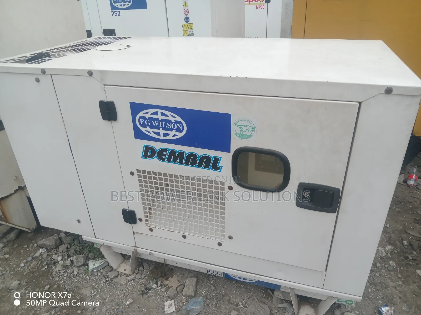 22kva Uk Perkins Generator Soundproof for Sale