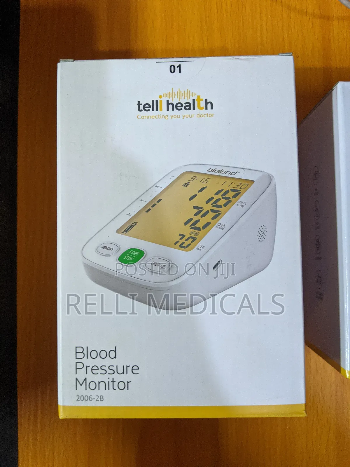 Rechargeable Digital Blood Pressure Monitor