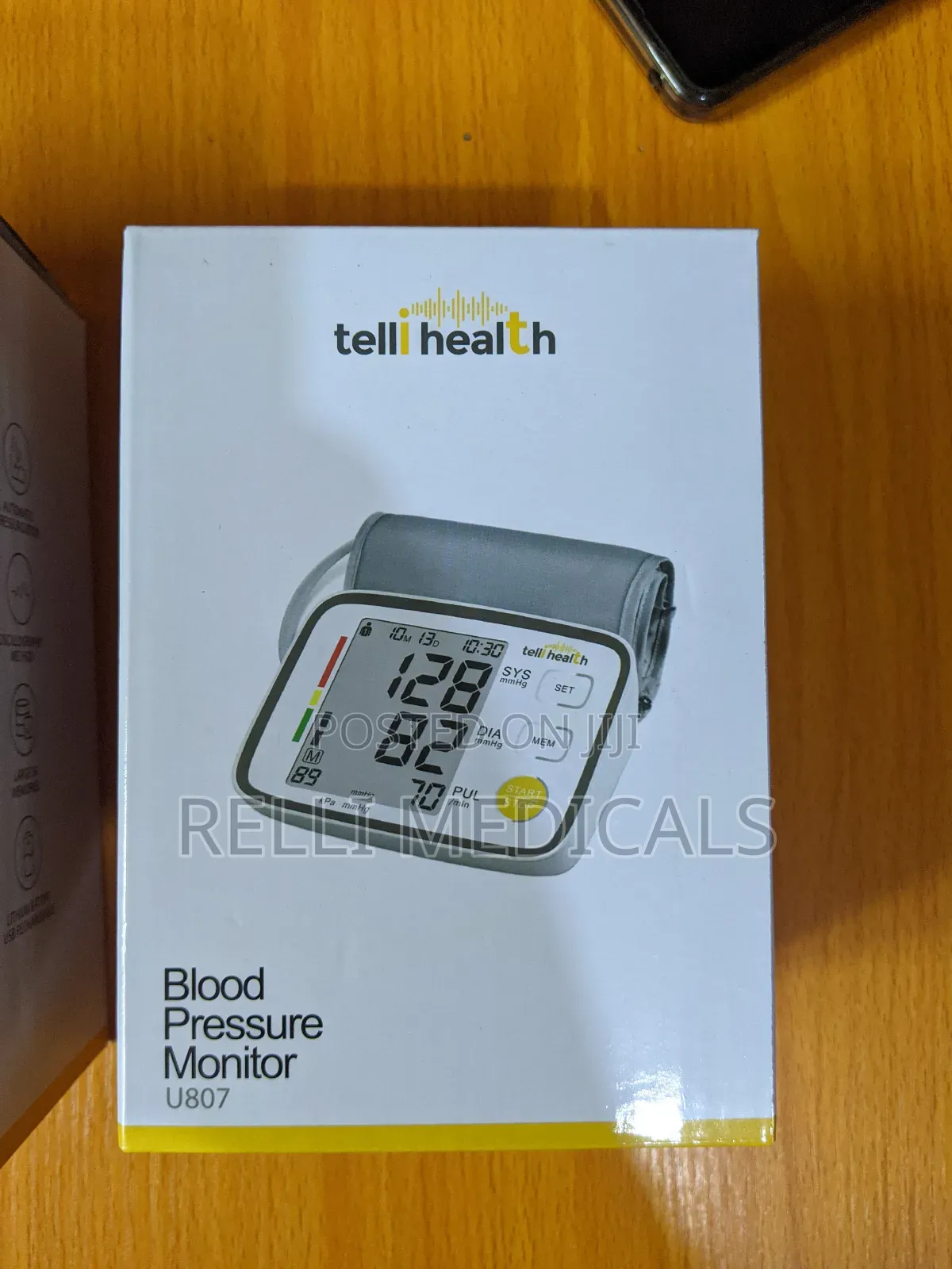 Rechargeable Digital Blood Pressure Monitor