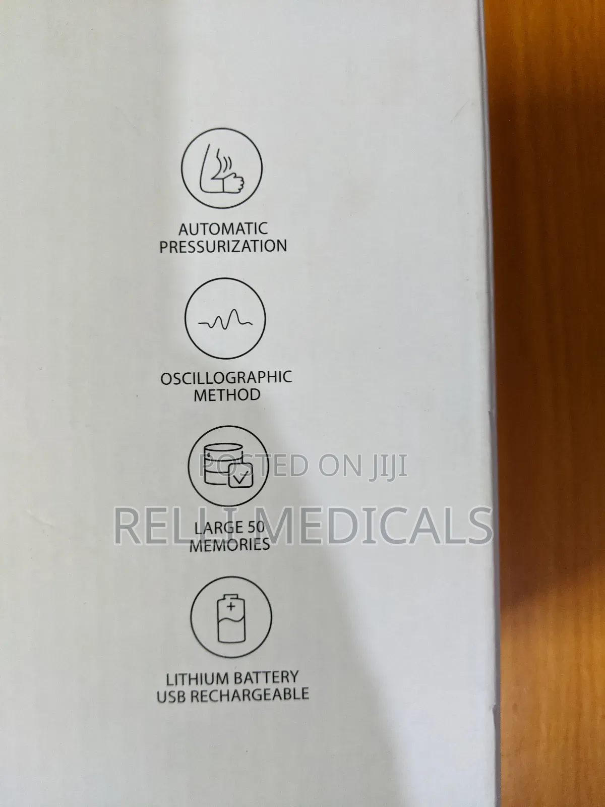 Rechargeable Digital Blood Pressure Monitor