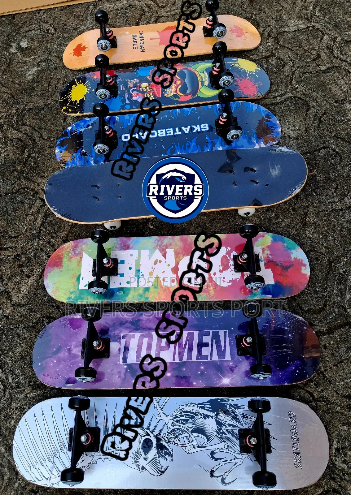 Skateboard High Quality Adult Skate Board With Grip Tape Port Harcourt
