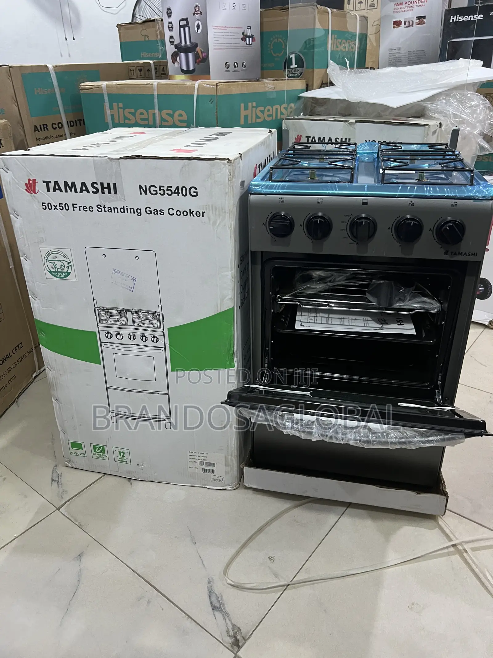 Affordable Tamashi Ng5540g 4 Burner Cooker With Oven