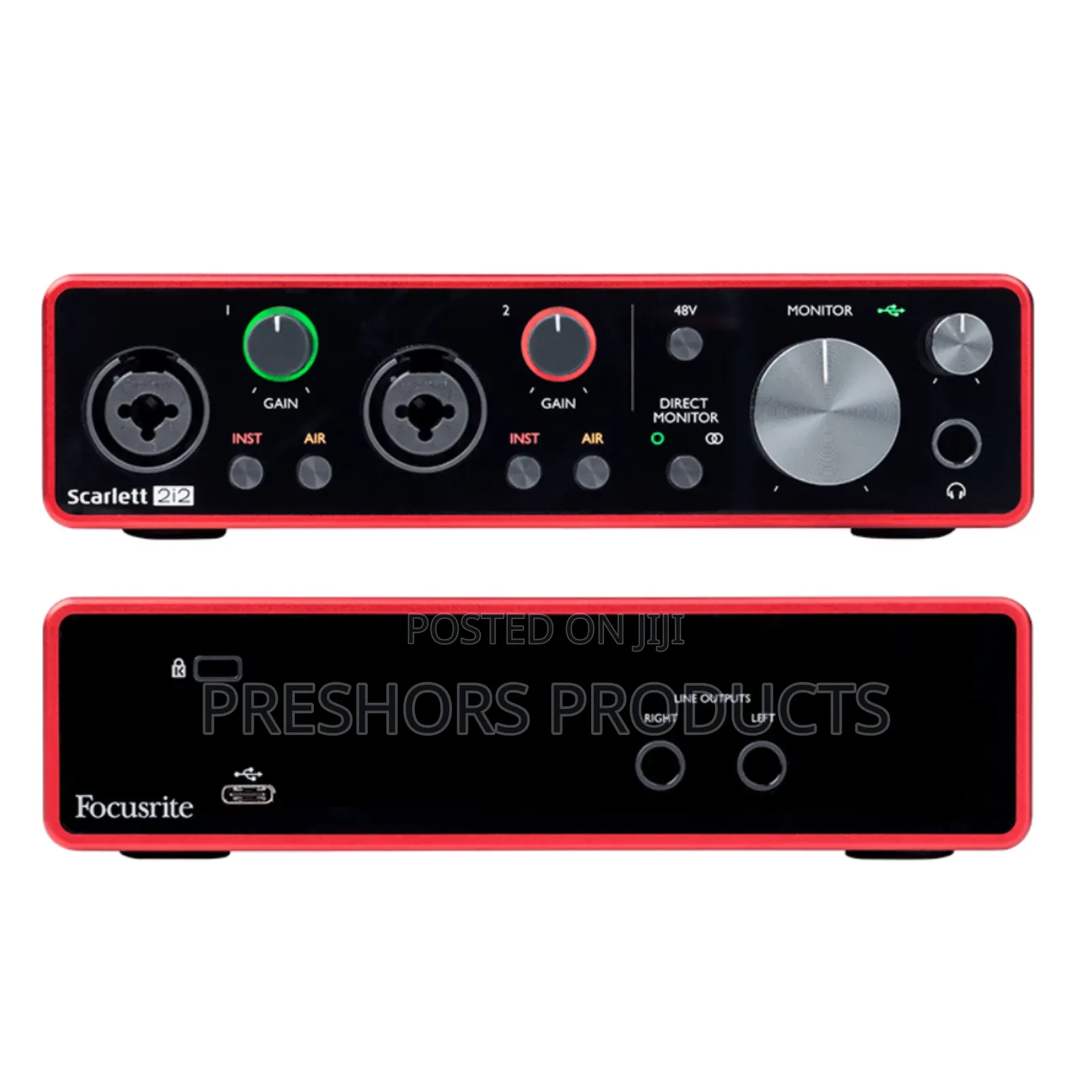 2i2 3rd Gen Focusrite Soundcard