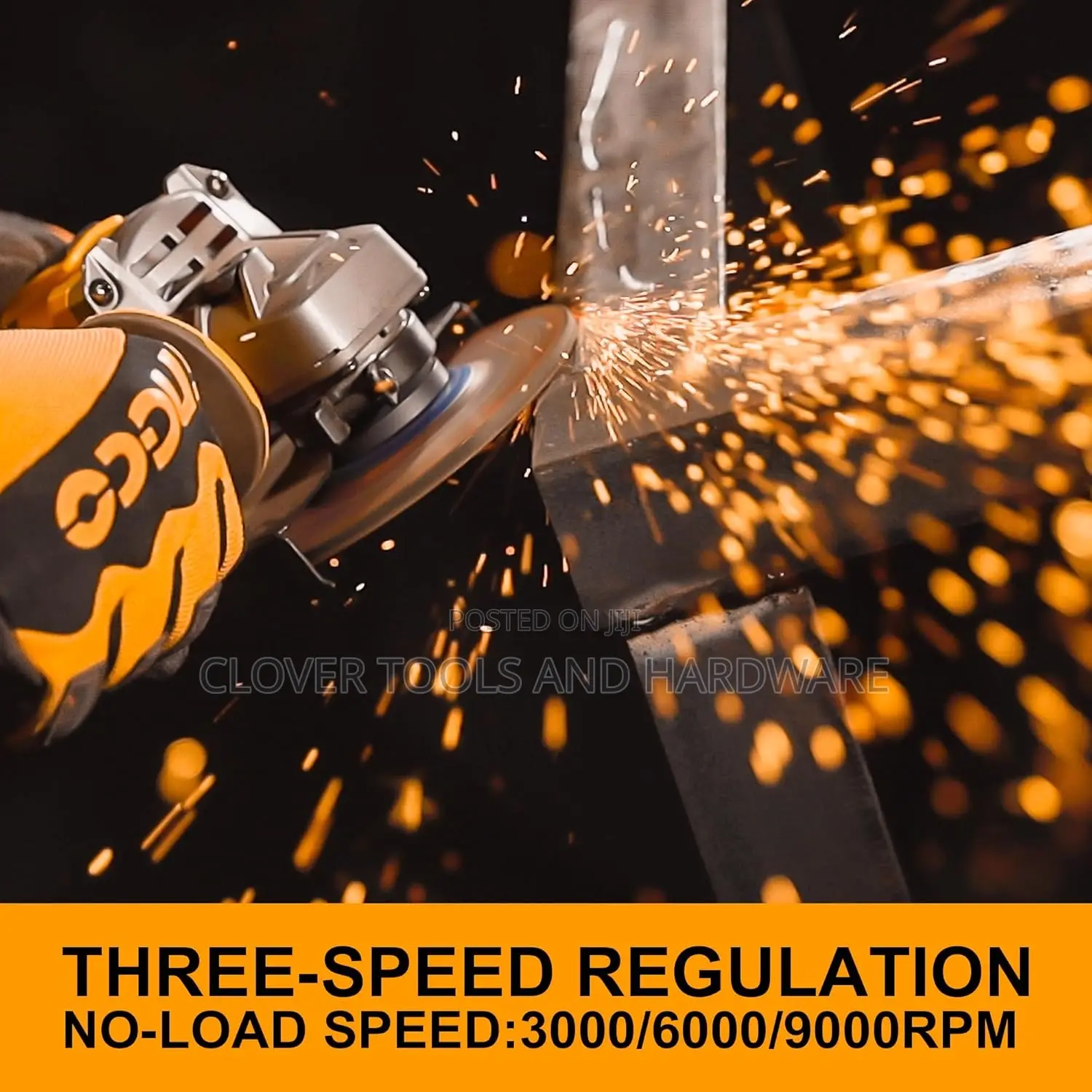 Ingco 20v Cordless Angle Grinder 115mm, 1000w Cagli271532