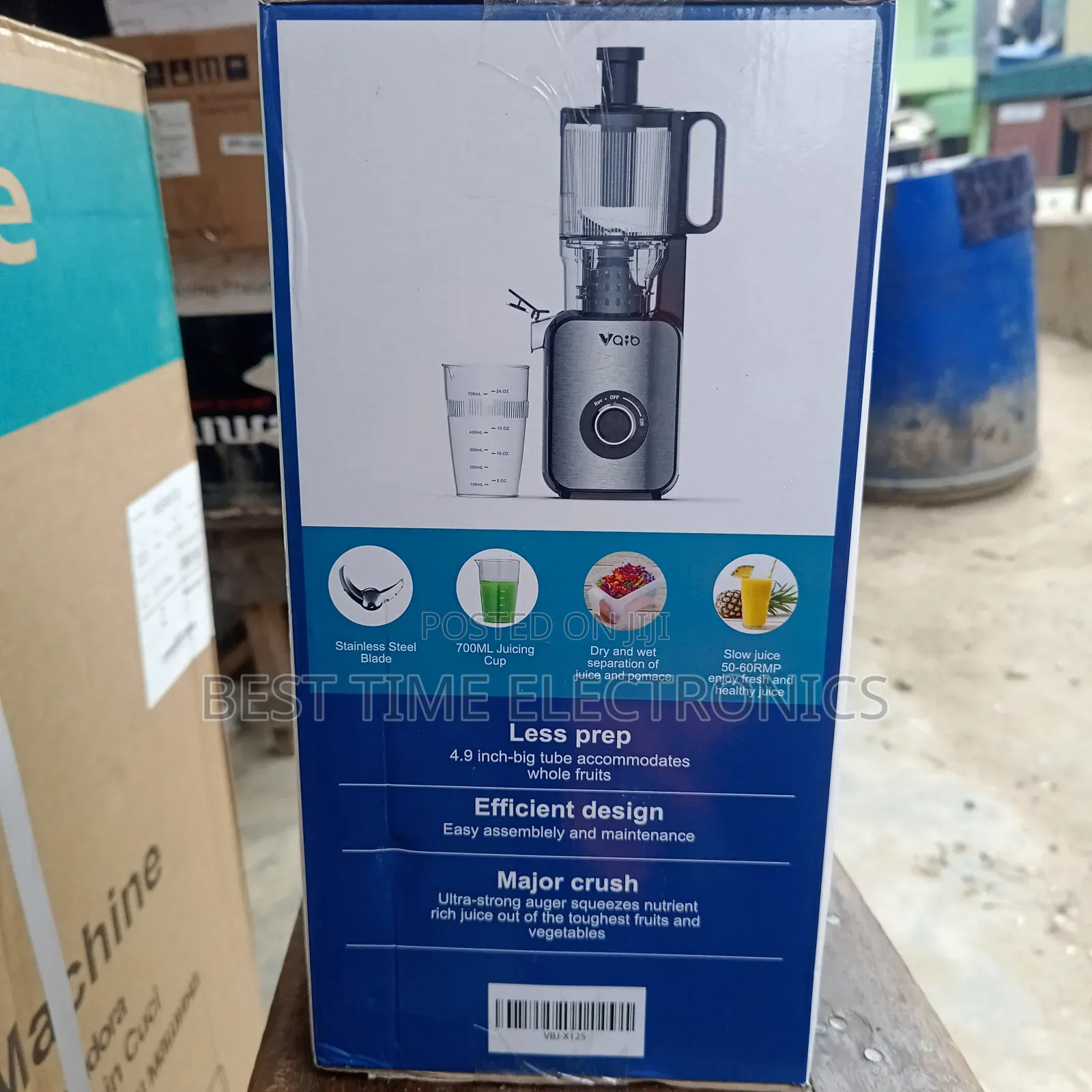 Original Vaib Big Tube Slow Juicer