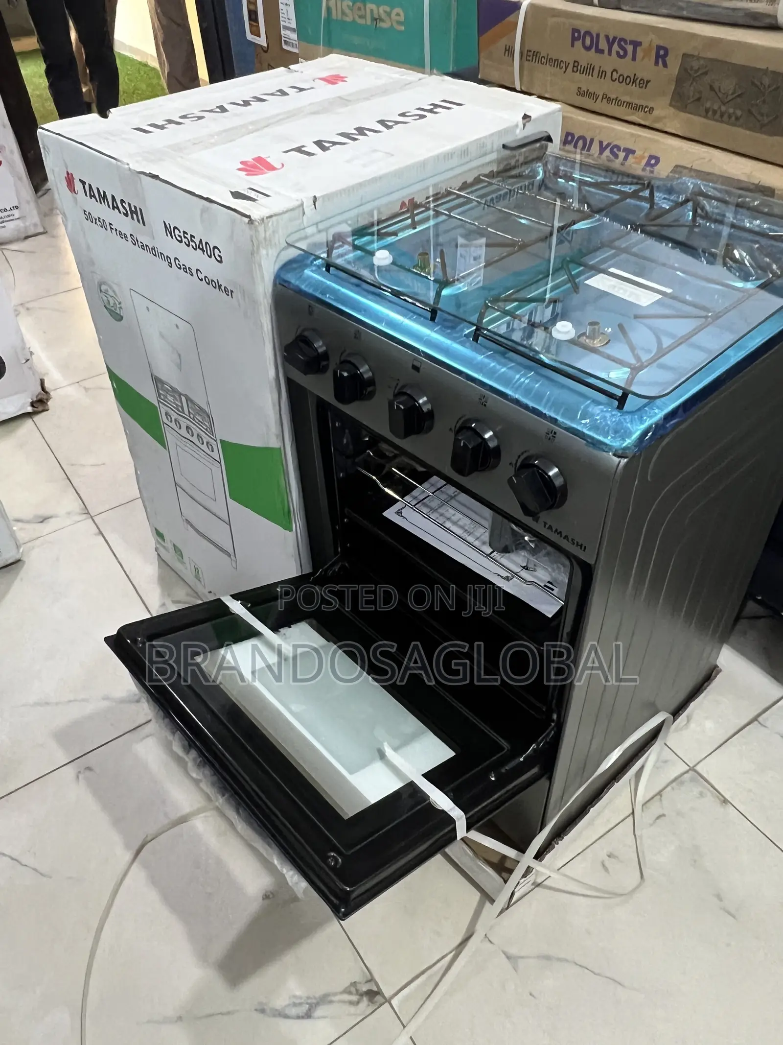 Tamashi Ng5540g Fast Cooking Standing Gas Cooker