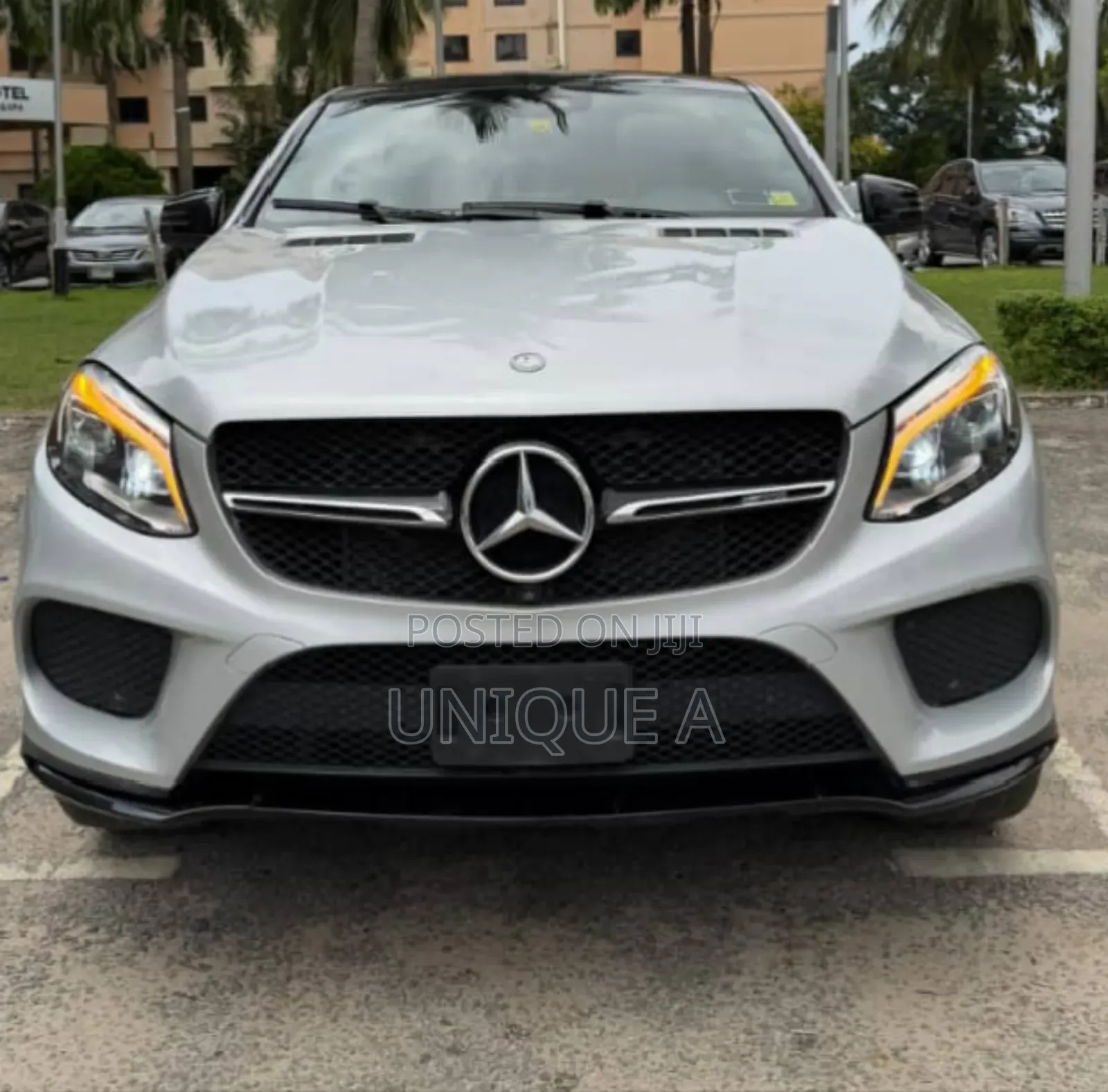 Mercedes-Benz GLE-Class AMG GLE 43 4MATIC 2017 Silver