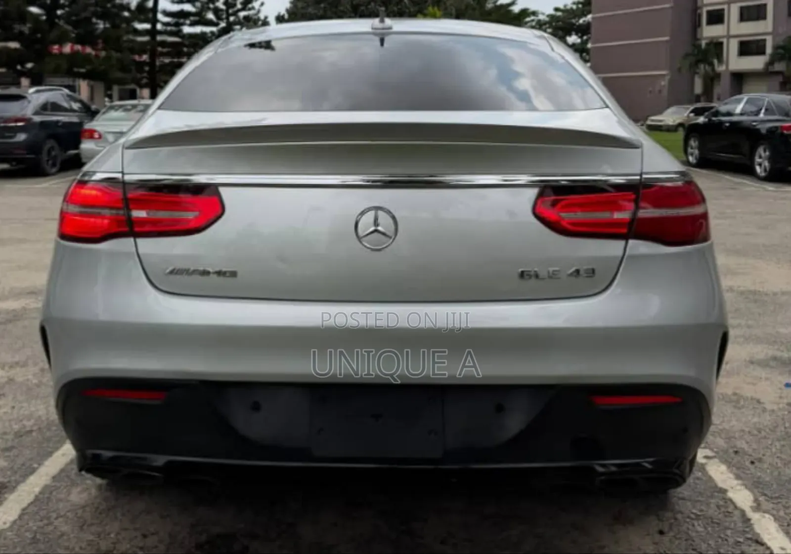 Mercedes-Benz GLE-Class AMG GLE 43 4MATIC 2017 Silver