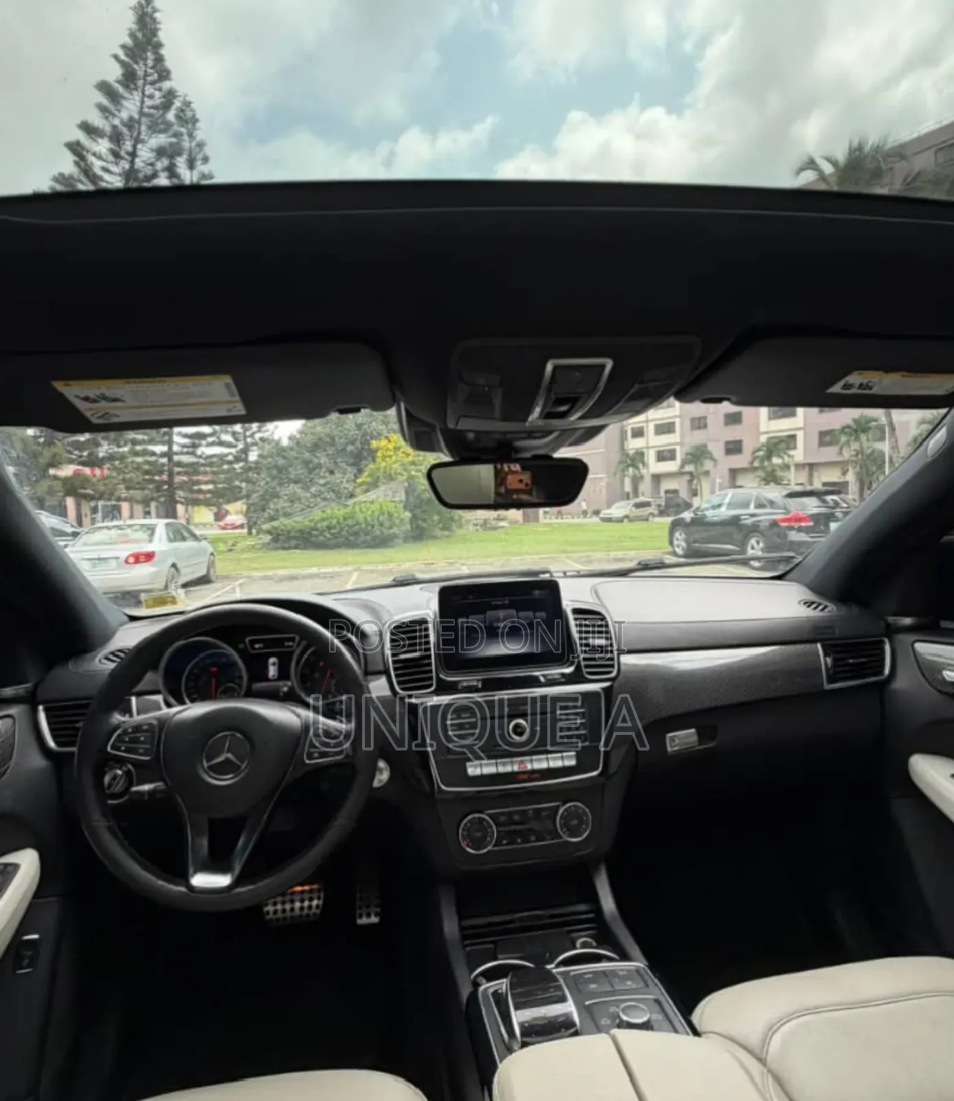 Mercedes-Benz GLE-Class AMG GLE 43 4MATIC 2017 Silver