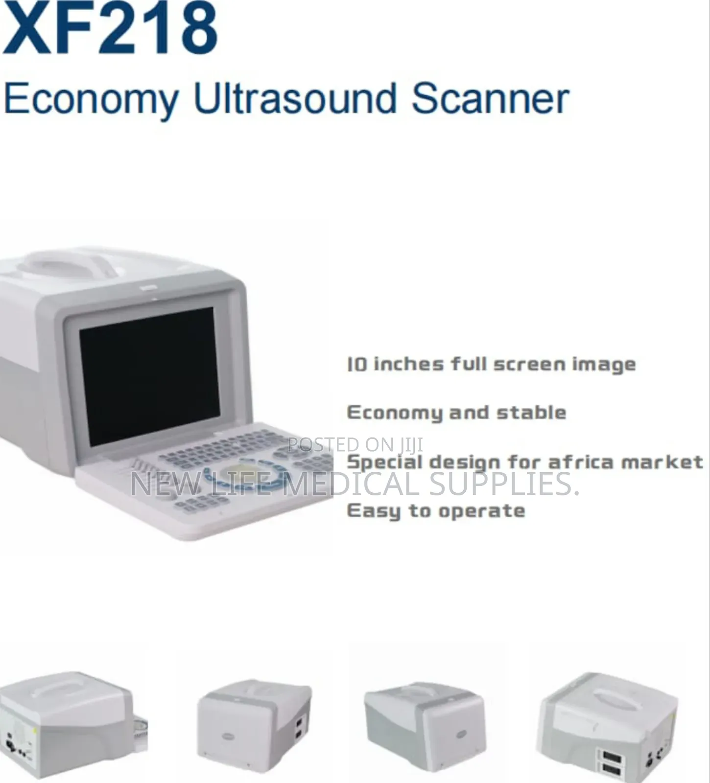 Ultrasound Scanning Machine 2d With Convex Probe