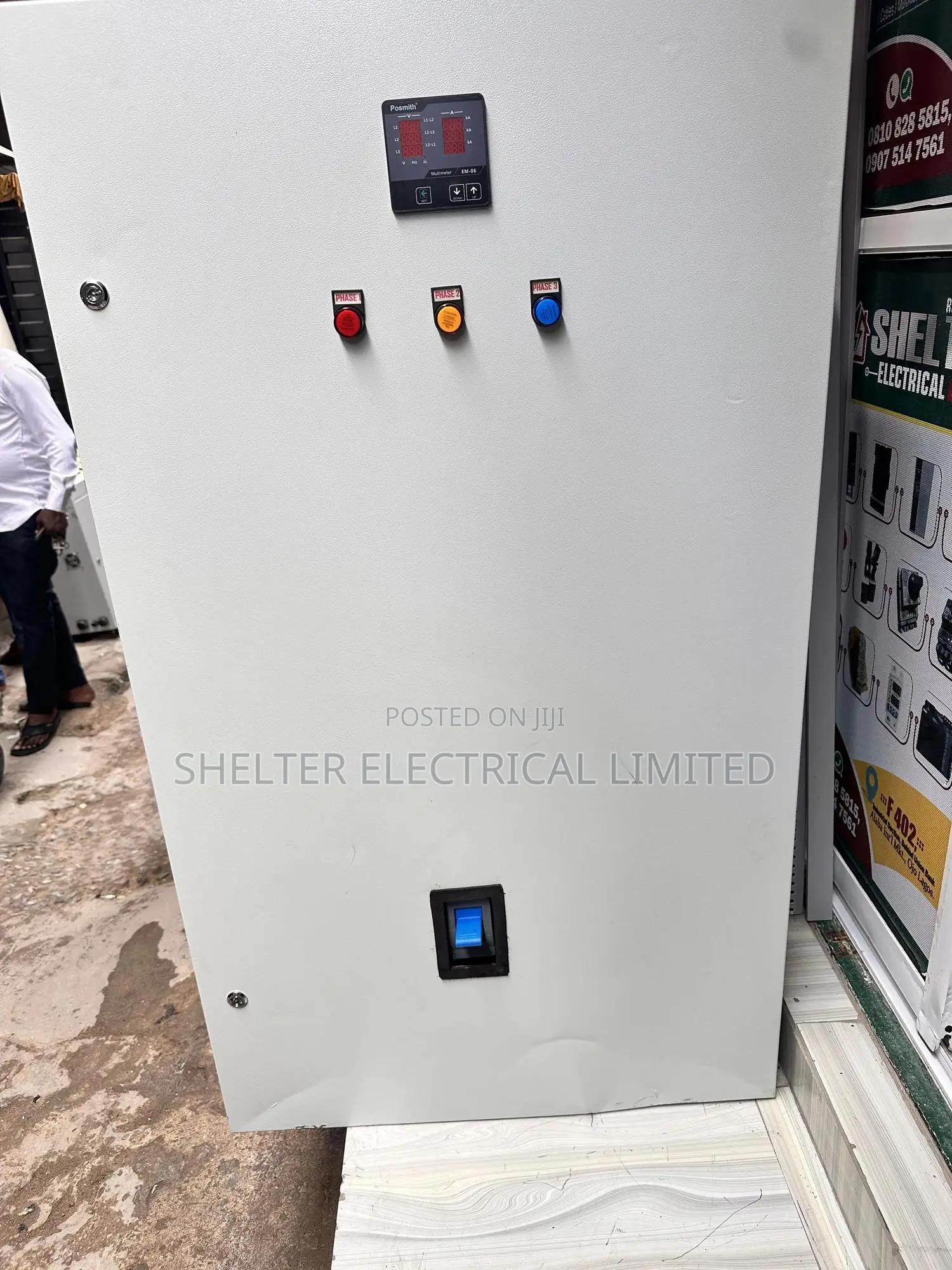 1250amp 14 Ways Distribution Board Panel
