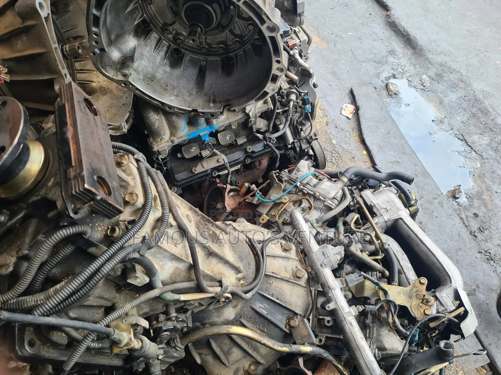 Engine Pathfinder 3.5 Cable 2002