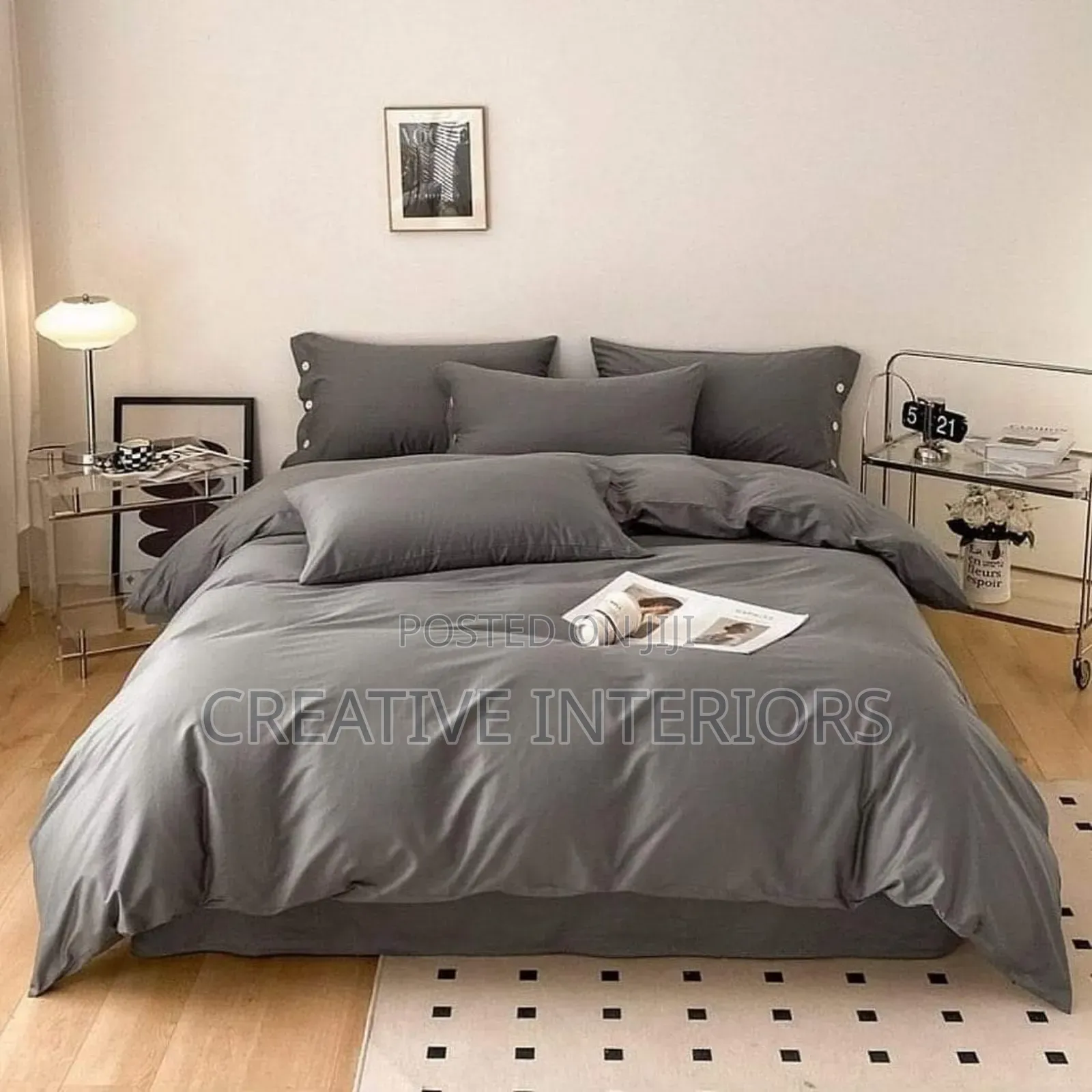Plain Pattern Duvet Set