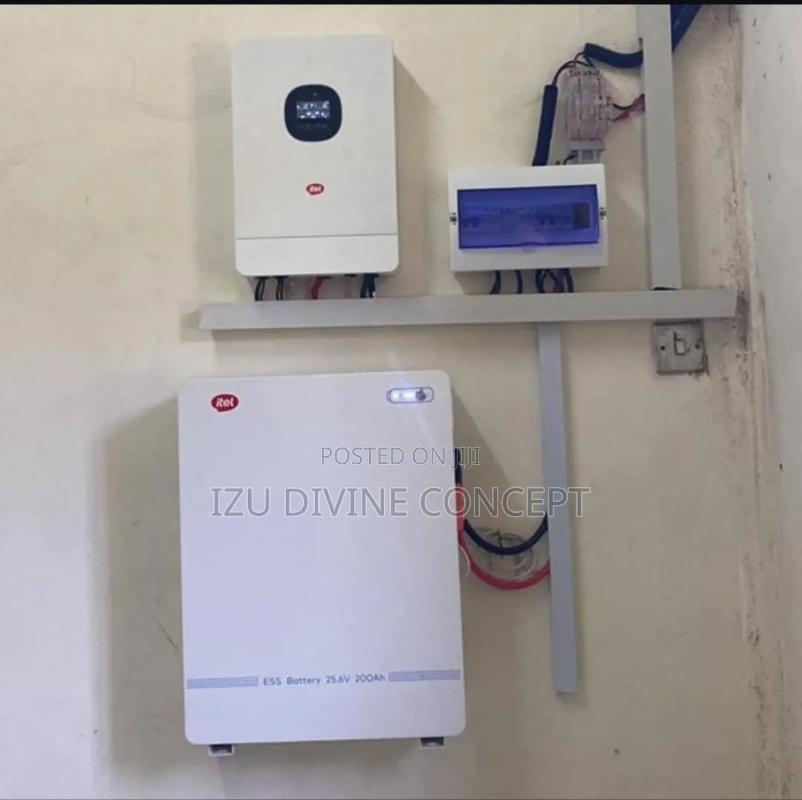 5kva Inverter Setup and 10kwh Lithium Battery Backup