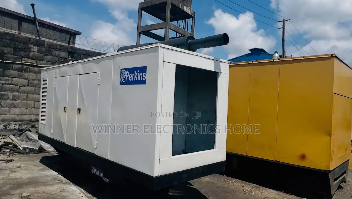 Perkins  Neatly Used 300kva With 2000 Series Manuel Soundproof