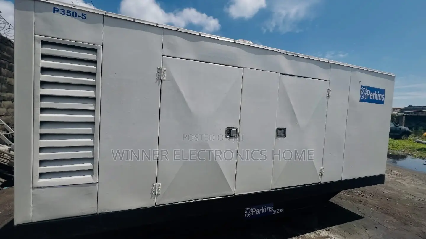 Perkins  Neatly Used 300kva With 2000 Series Manuel Soundproof
