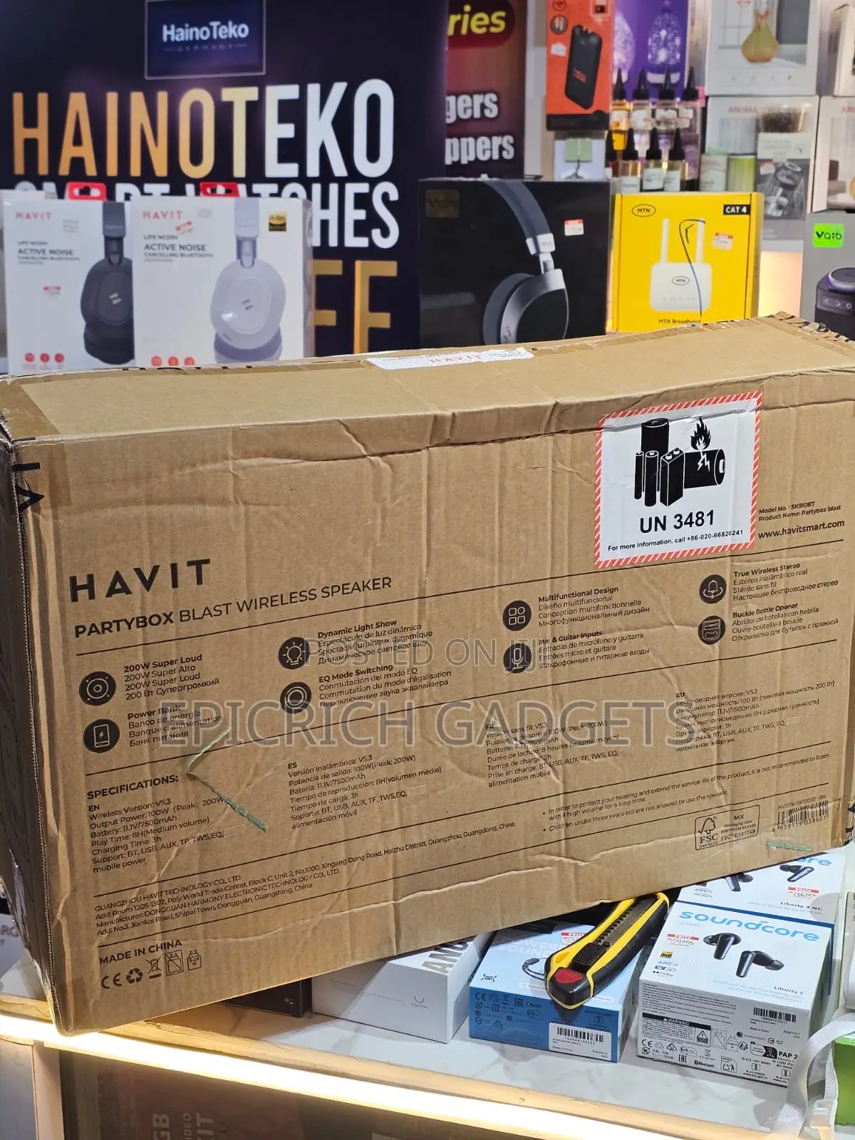 Havit Partybox Blast Wireless Speaker