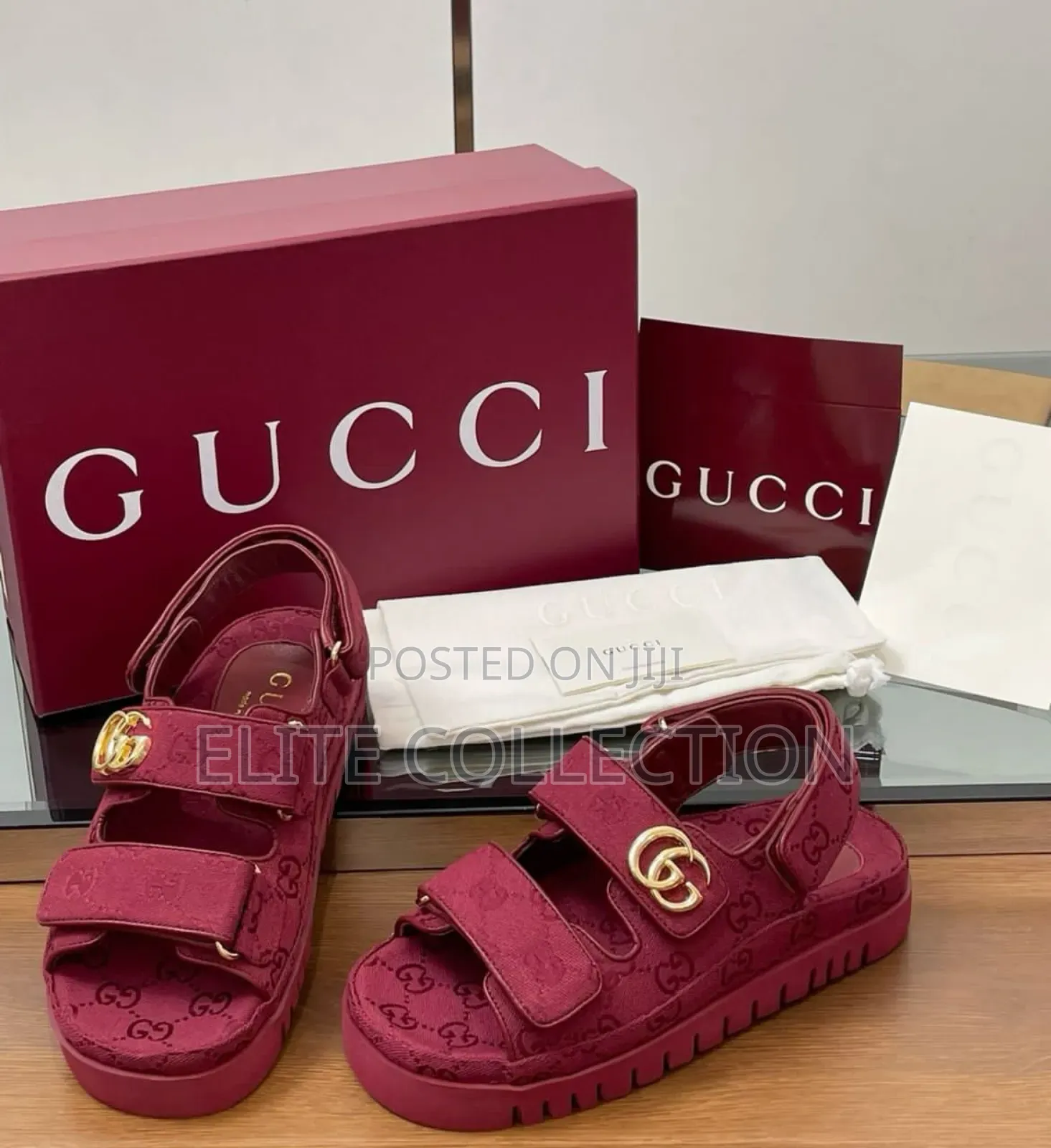 Gucci Sandals* *Colors:Wine, Black, Blue Gucci Pattern*Size:37-42