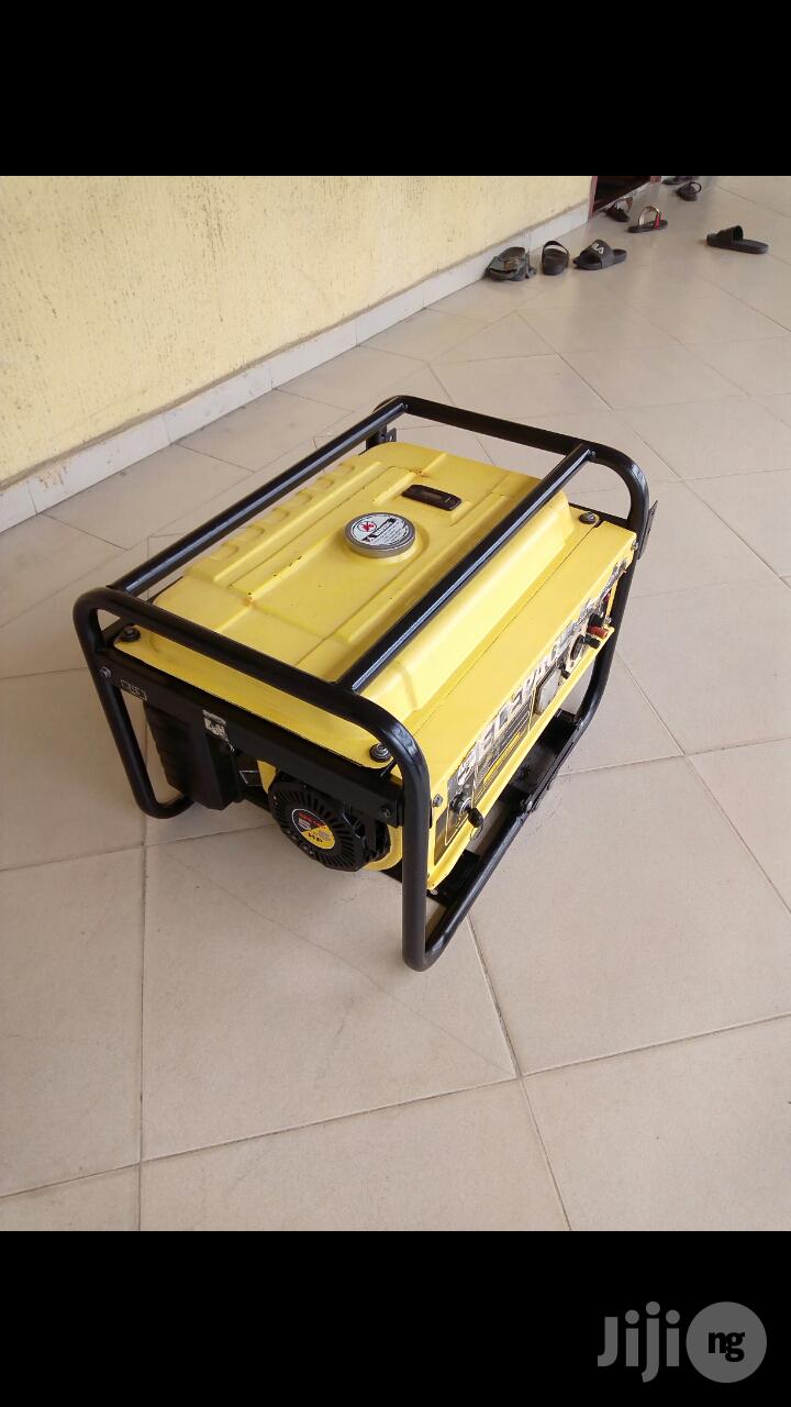 Fairly Used, So Strong 3KVA ELEPAQ SV4500E2 Copper Generator