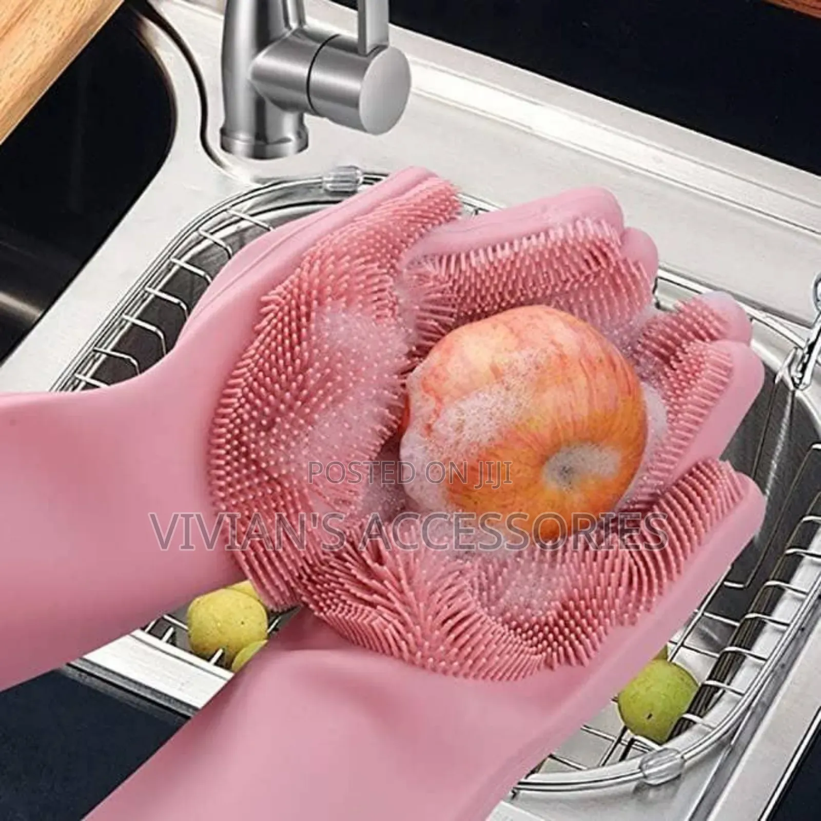 Silicone Washing Gloves
