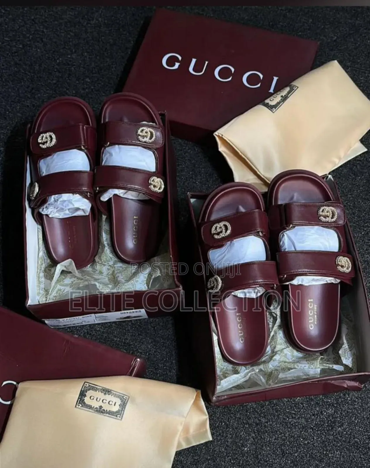 Original Gucci Slippers Size’S: 37-42
Colors: As Displayed