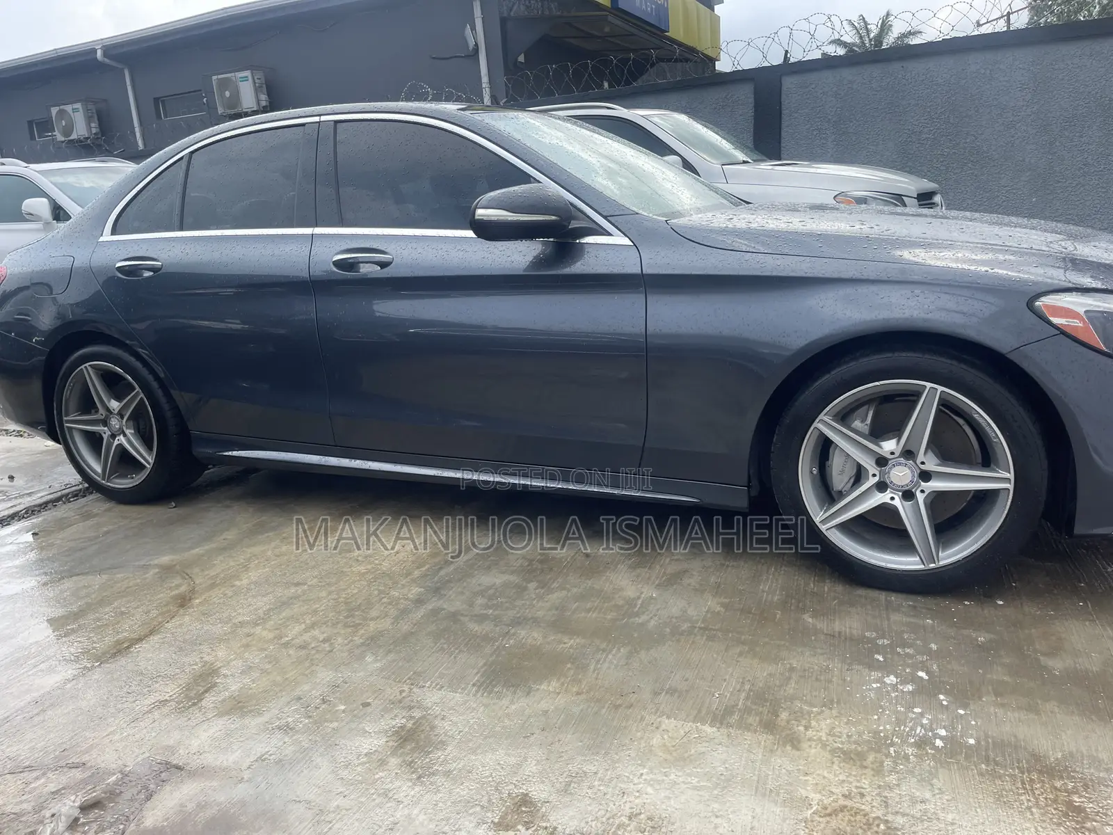 Mercedes-Benz C300 Base AWD 4Matic Sedan (2.0L 4cyl 7A) 2015 Gray
