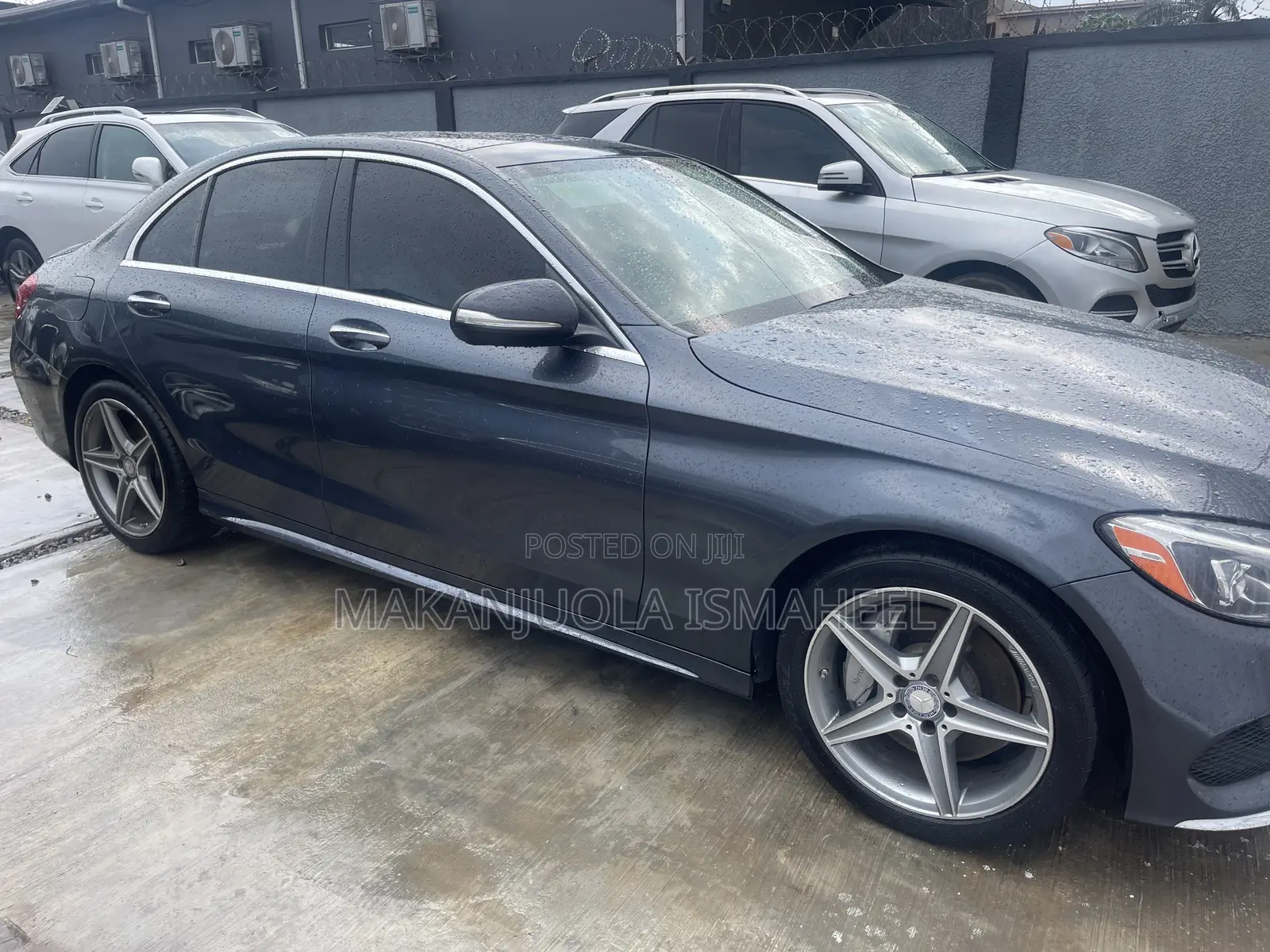 Mercedes-Benz C300 Base AWD 4Matic Sedan (2.0L 4cyl 7A) 2015 Gray
