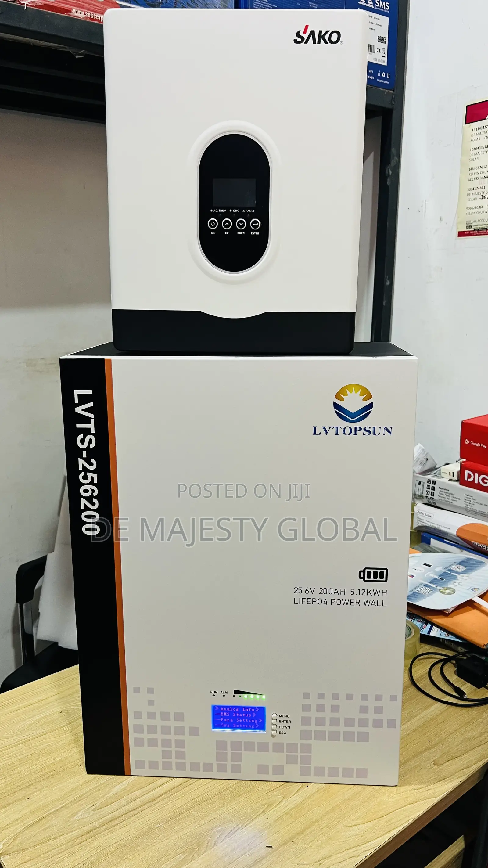 5kwh 24v Lvtopsun And 3kva 24v Sako