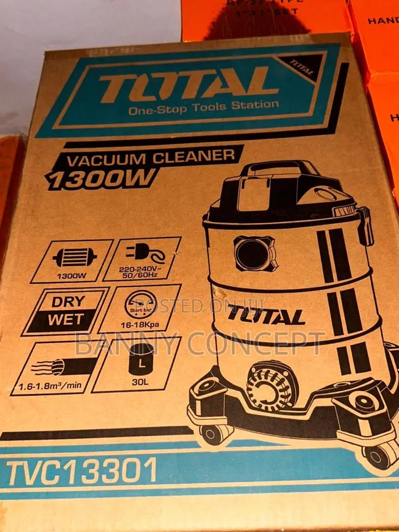 Total Wet and Dry Vacuum Cleaner
