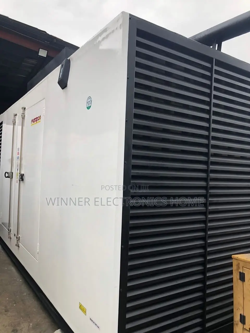 Marapco Uk Perkins, 500kva With 2500 Series, Neatly Used Soundproof