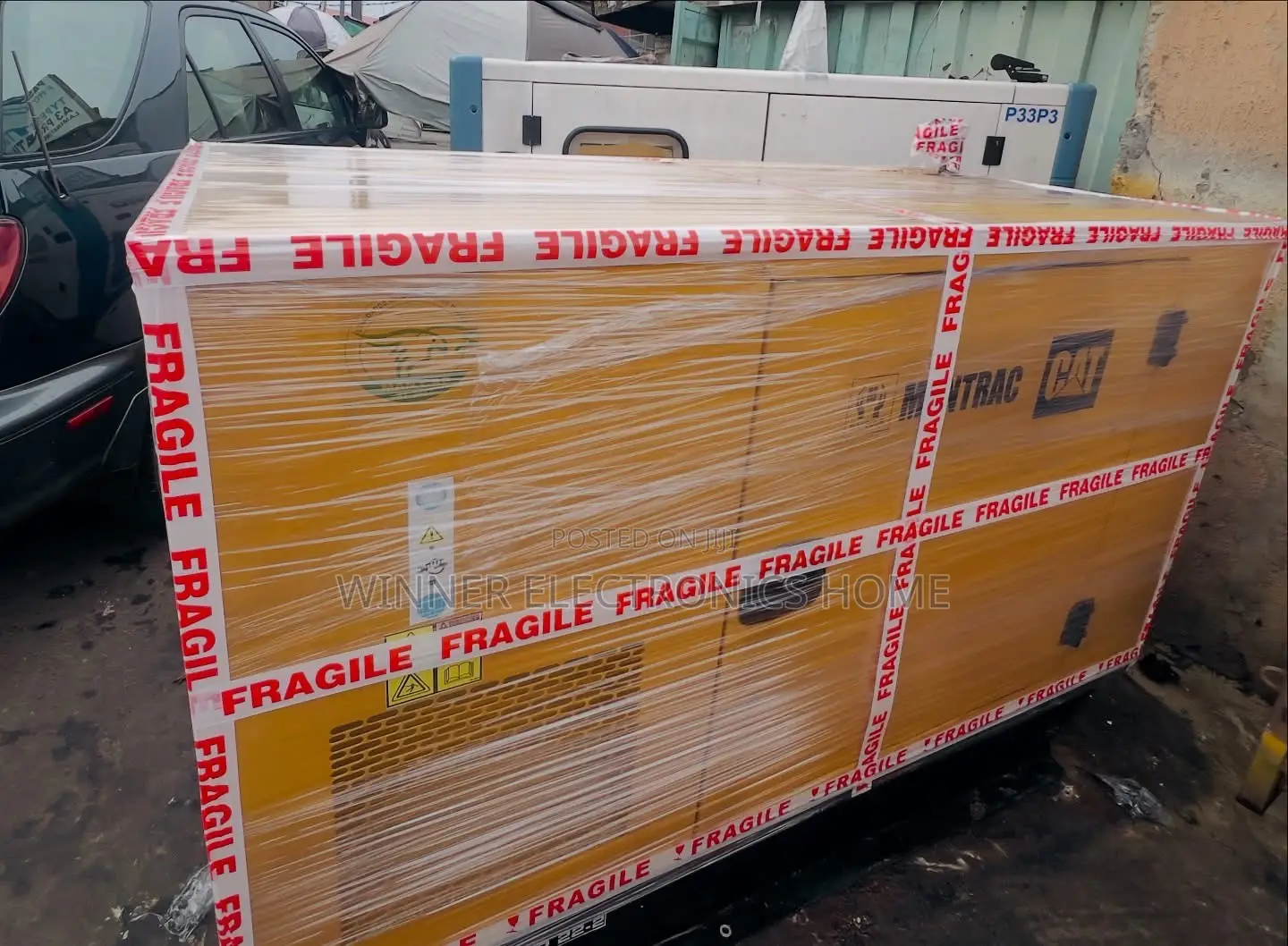 Cat 30kva Used Generator With 1 Year Warranty